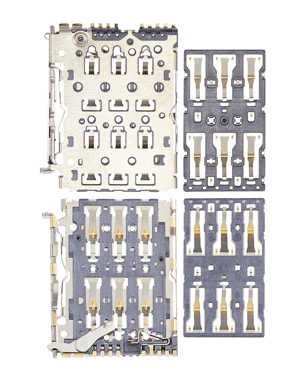 Sim Card Reader For Motorola Edge 30 (XT2203 / 2022) (REV 02) (2 Piece Set) | SKU 107082123723 | image 2