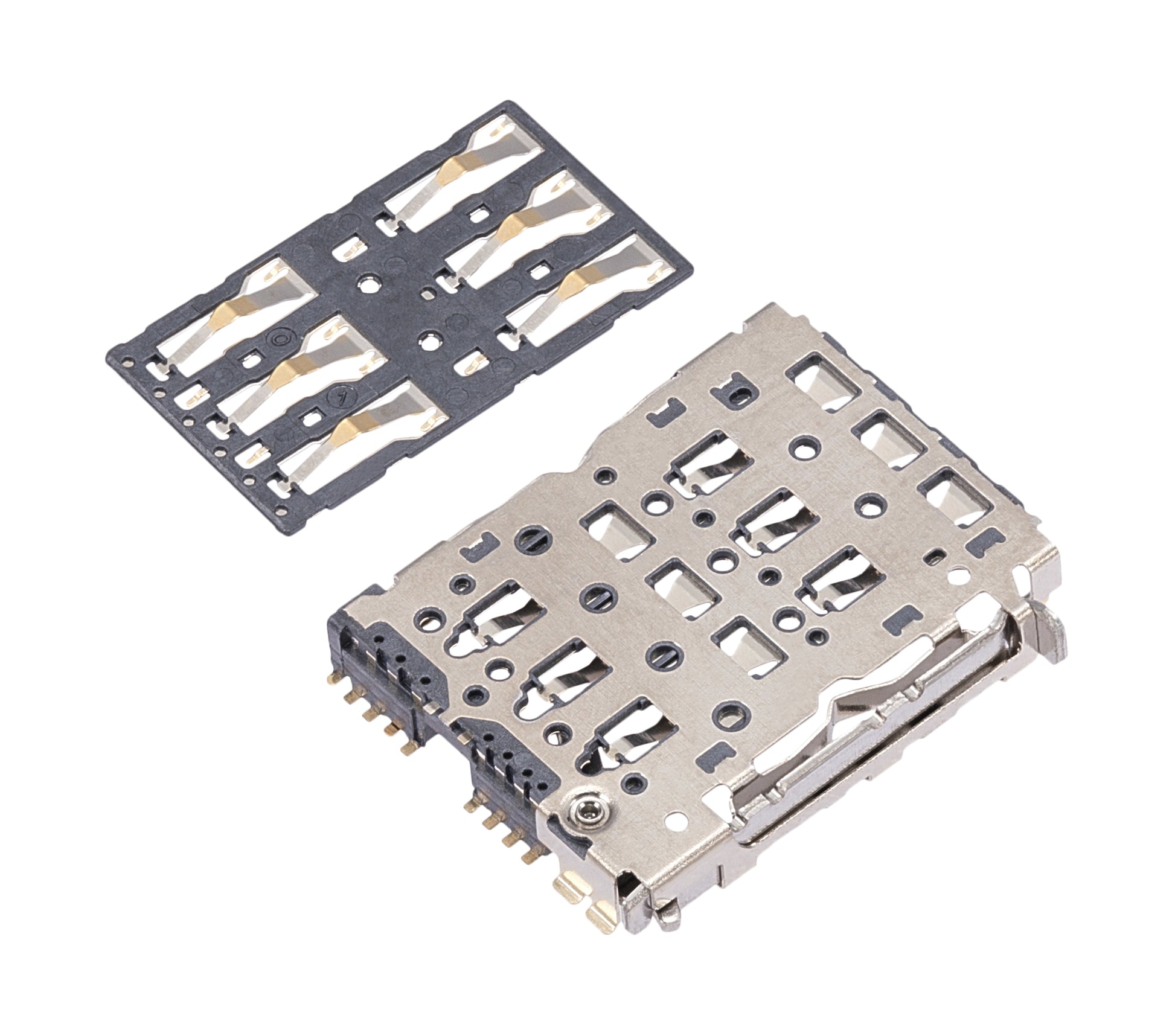 Sim Card Reader For Motorola Edge 30 (XT2203 / 2022) (REV 02) (2 Piece Set) | SKU 107082123723 | image 4