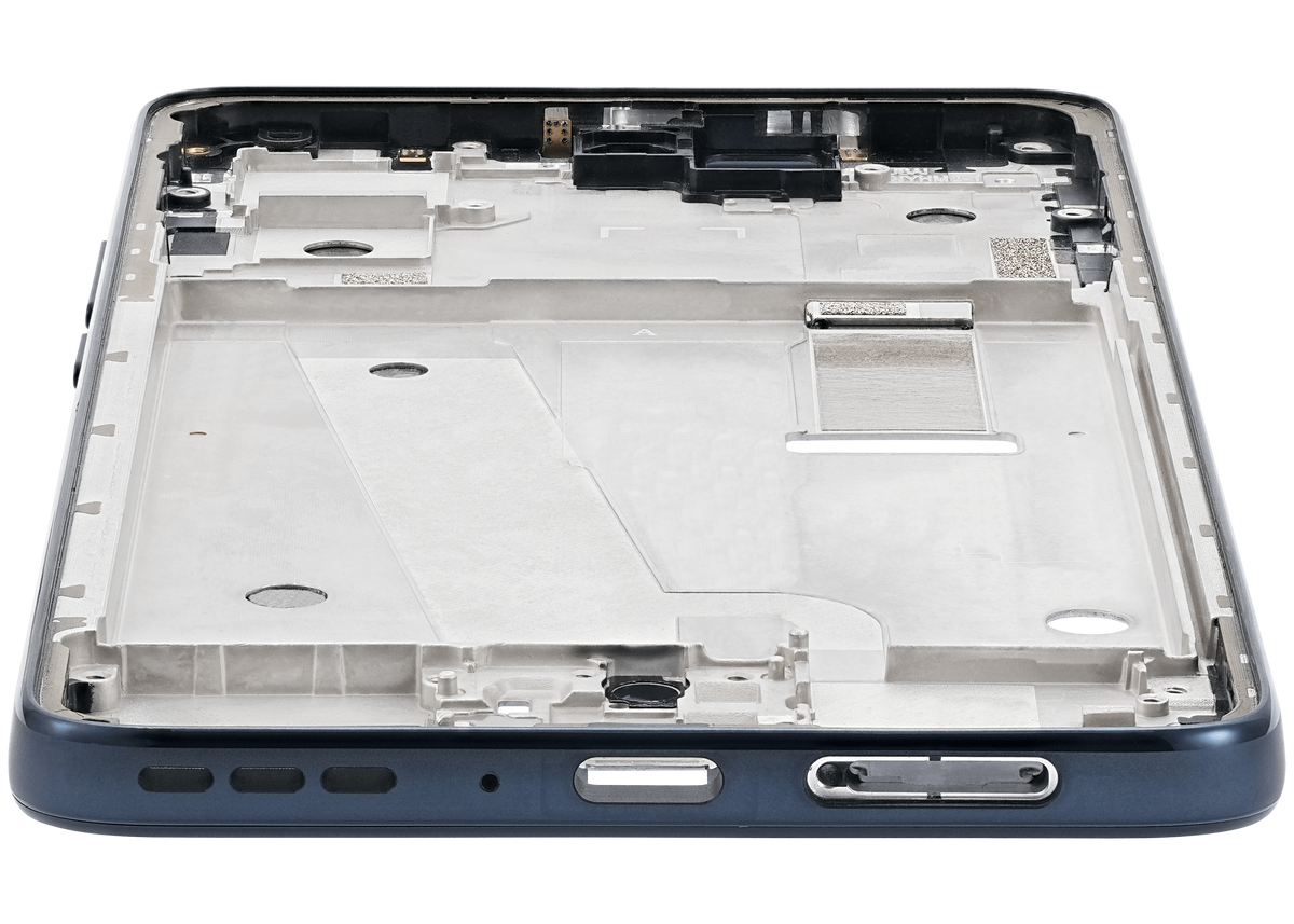 Mid-Frame Housing For Motorola Edge 30 (XT2203 / 2022) (Meteor Gray) | SKU 107082123731 | image 3