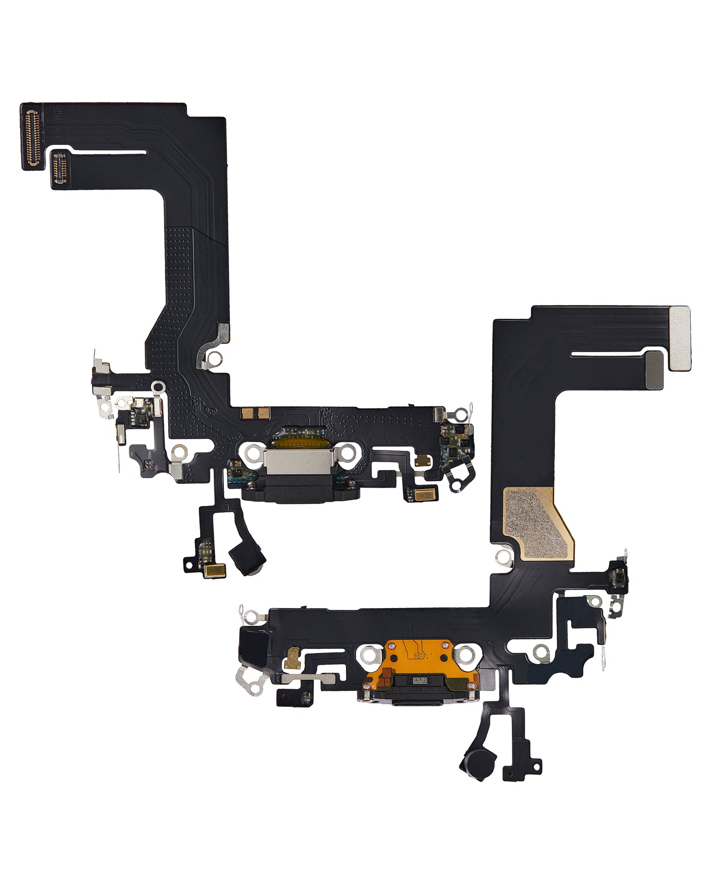 Charging Port Flex Cable For iPhone 13 Mini (Aftermarket Plus) (Midnight)