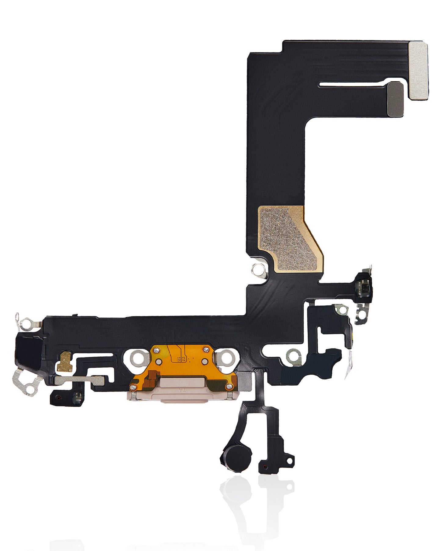 Charging Port Flex Cable For iPhone 13 Mini (Aftermarket Plus) (Pink)