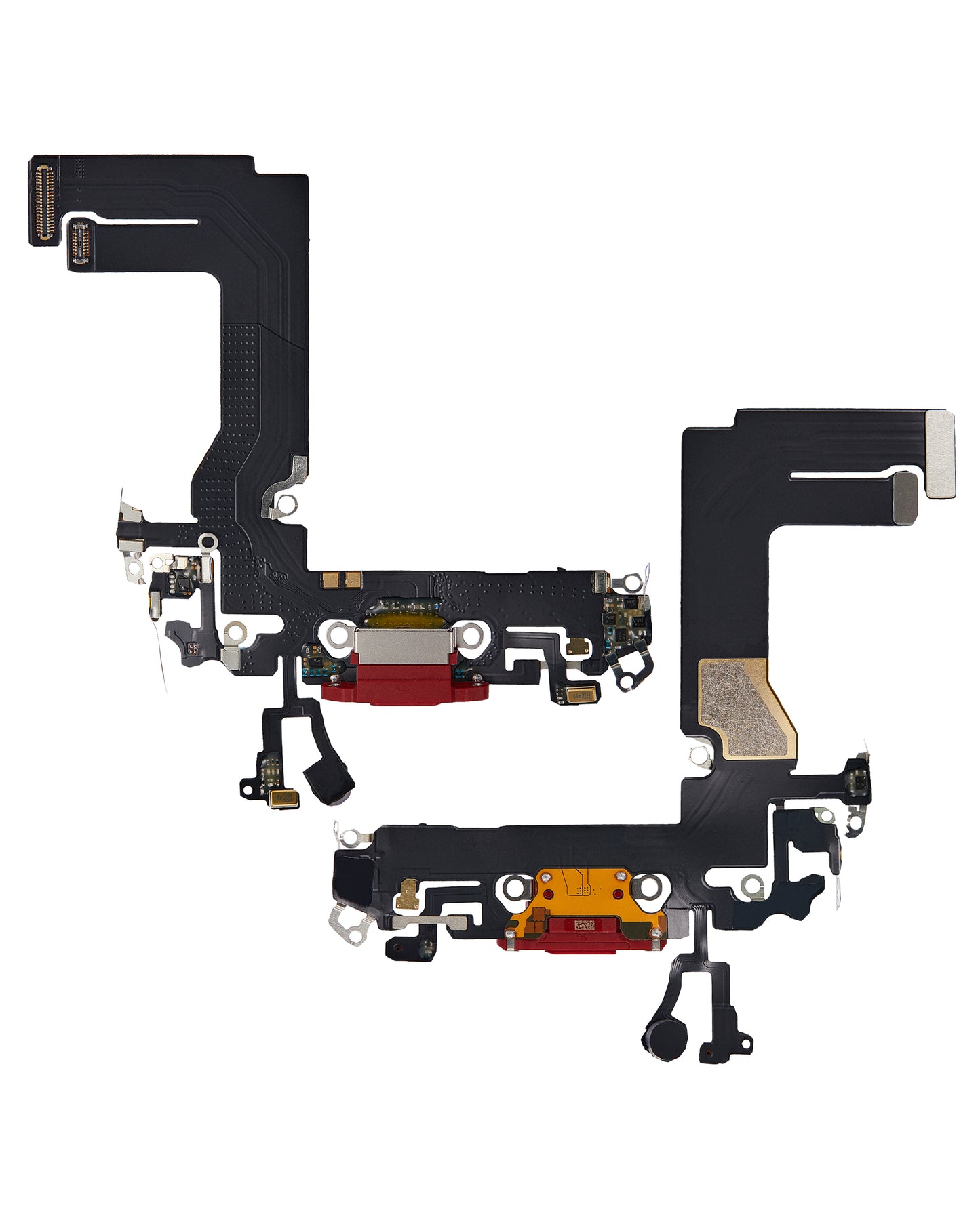 Charging Port Flex Cable For iPhone 13 Mini (Aftermarket Plus) (Red)