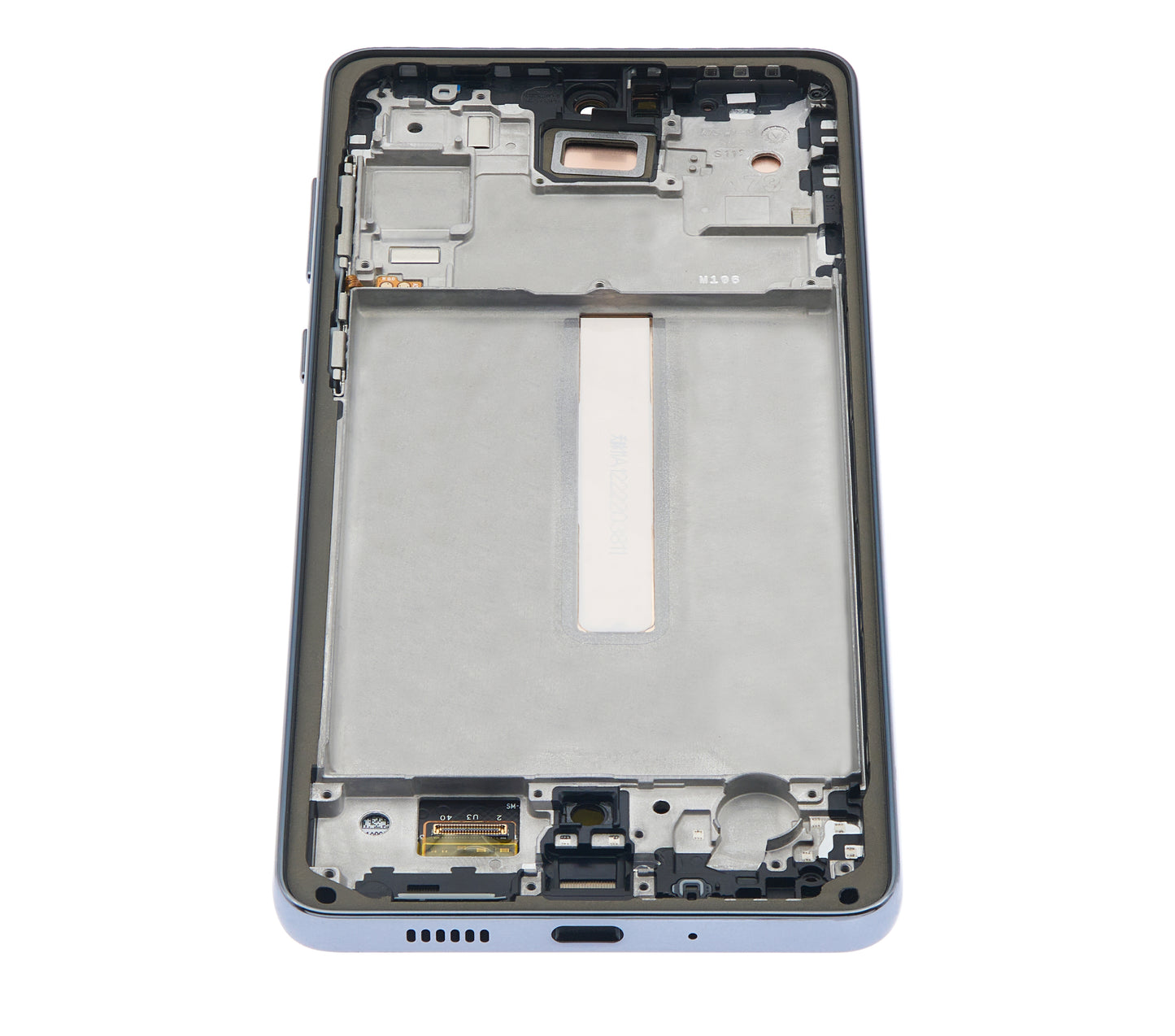 OLED Assembly With Frame For Samsung Galaxy A73 (A735 / 2022) (Refurbished) (Gray)