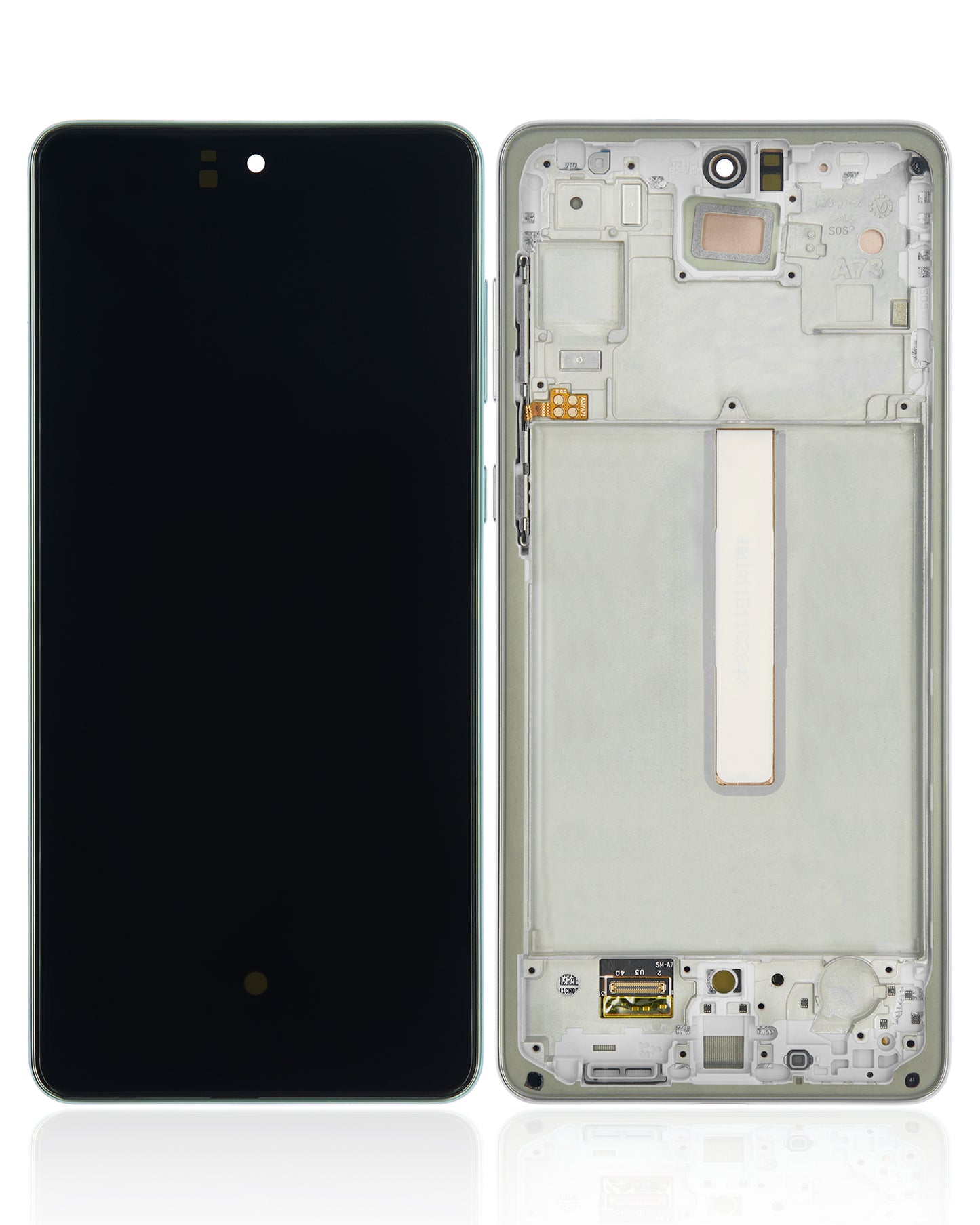 OLED Assembly With Frame For Samsung Galaxy A73 (A735 / 2022) (Refurbished) (Mint)