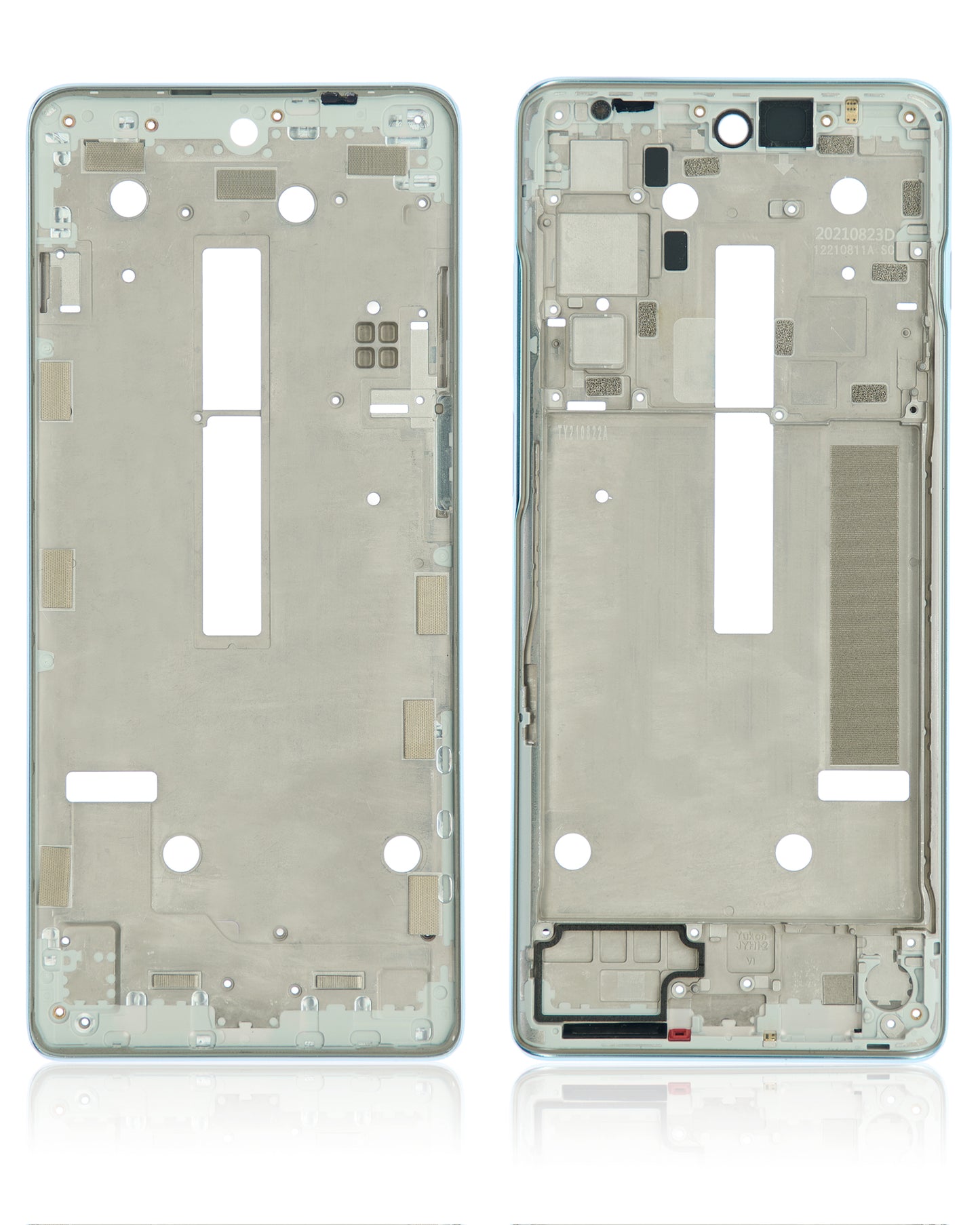 Mid-Frame Housing For Moto G200 5G (XT2175 / 2022) (Glacier Blue) replacement part SKU 107082125120 image 6