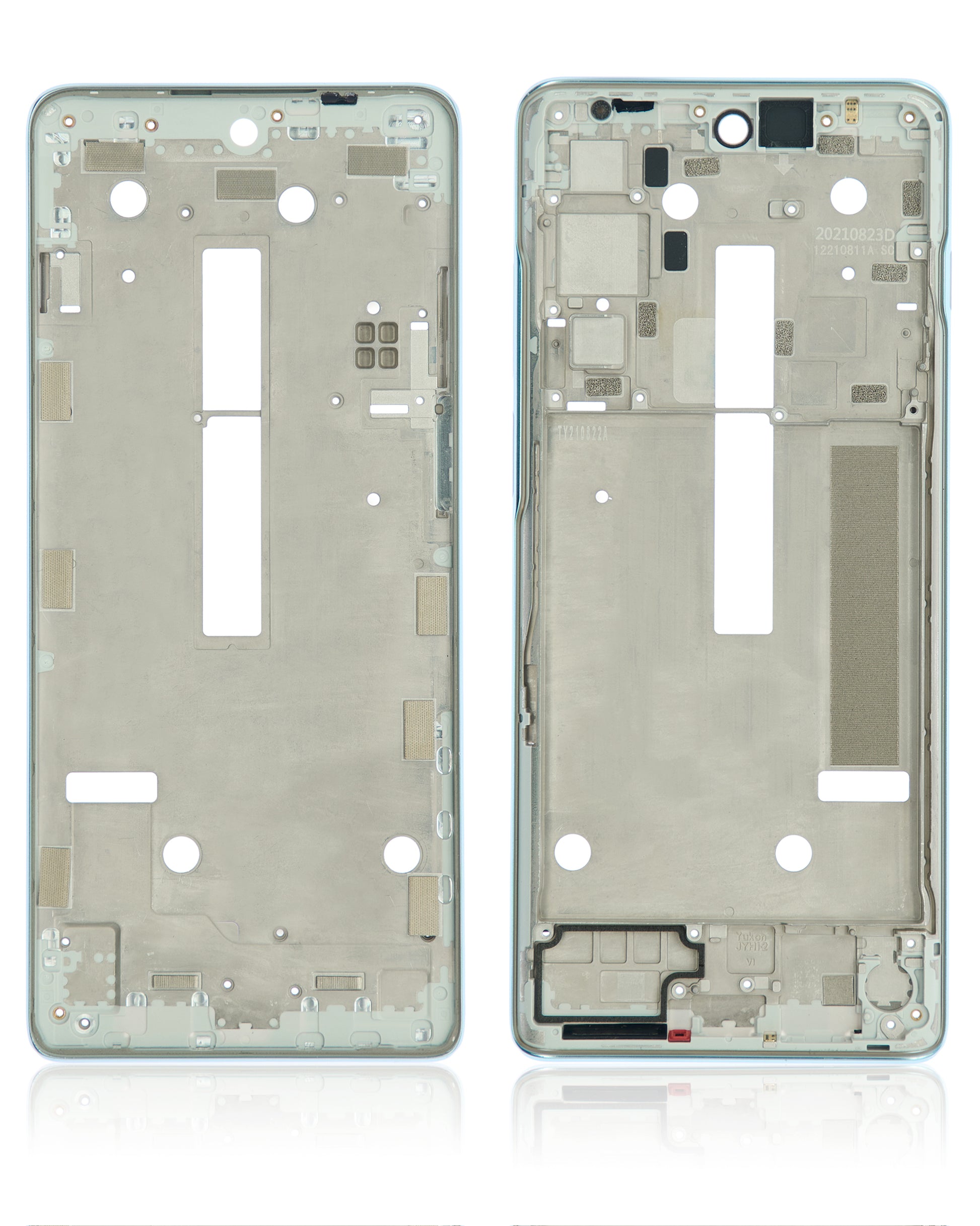 Mid-Frame Housing For Moto G200 5G (XT2175 / 2022) (Glacier Blue) replacement part SKU 107082125120 image 6