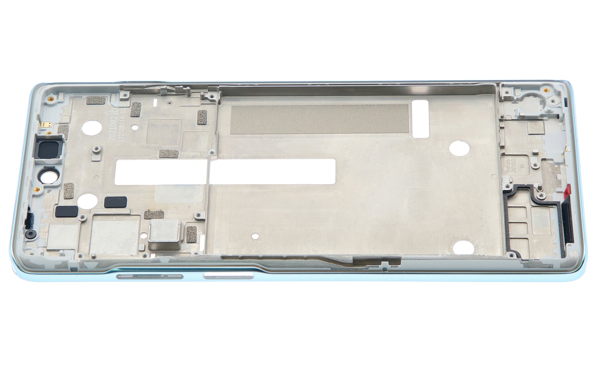 Mid-Frame Housing For Moto G200 5G (XT2175 / 2022) (Glacier Blue) replacement part SKU 107082125120 image 5