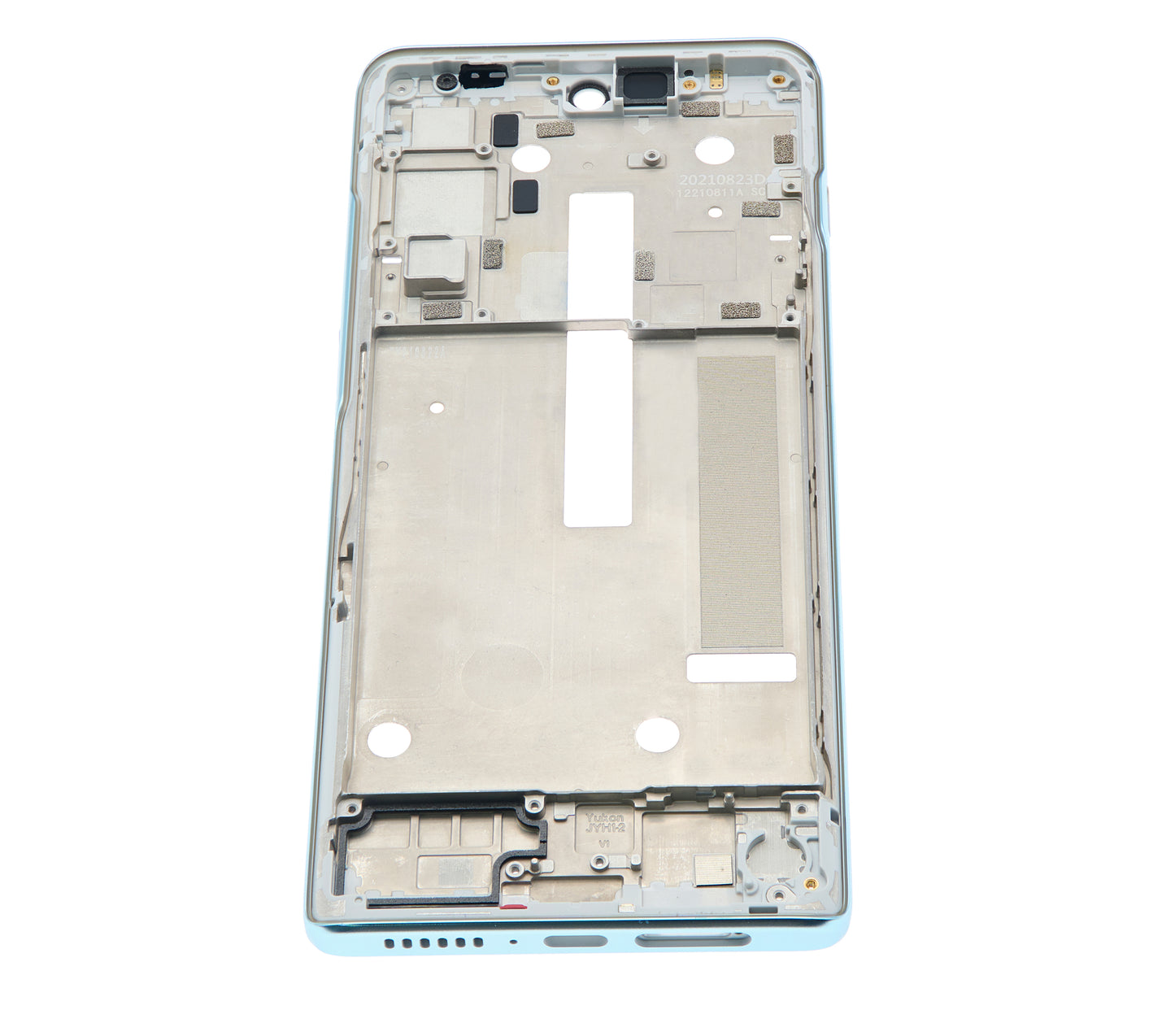 Mid-Frame Housing For Moto G200 5G (XT2175 / 2022) (Glacier Blue) replacement part SKU 107082125120 image 3
