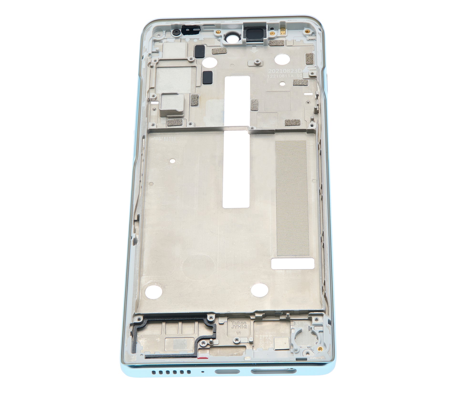 Mid-Frame Housing For Moto G200 5G (XT2175 / 2022) (Glacier Blue) replacement part SKU 107082125120 image 3