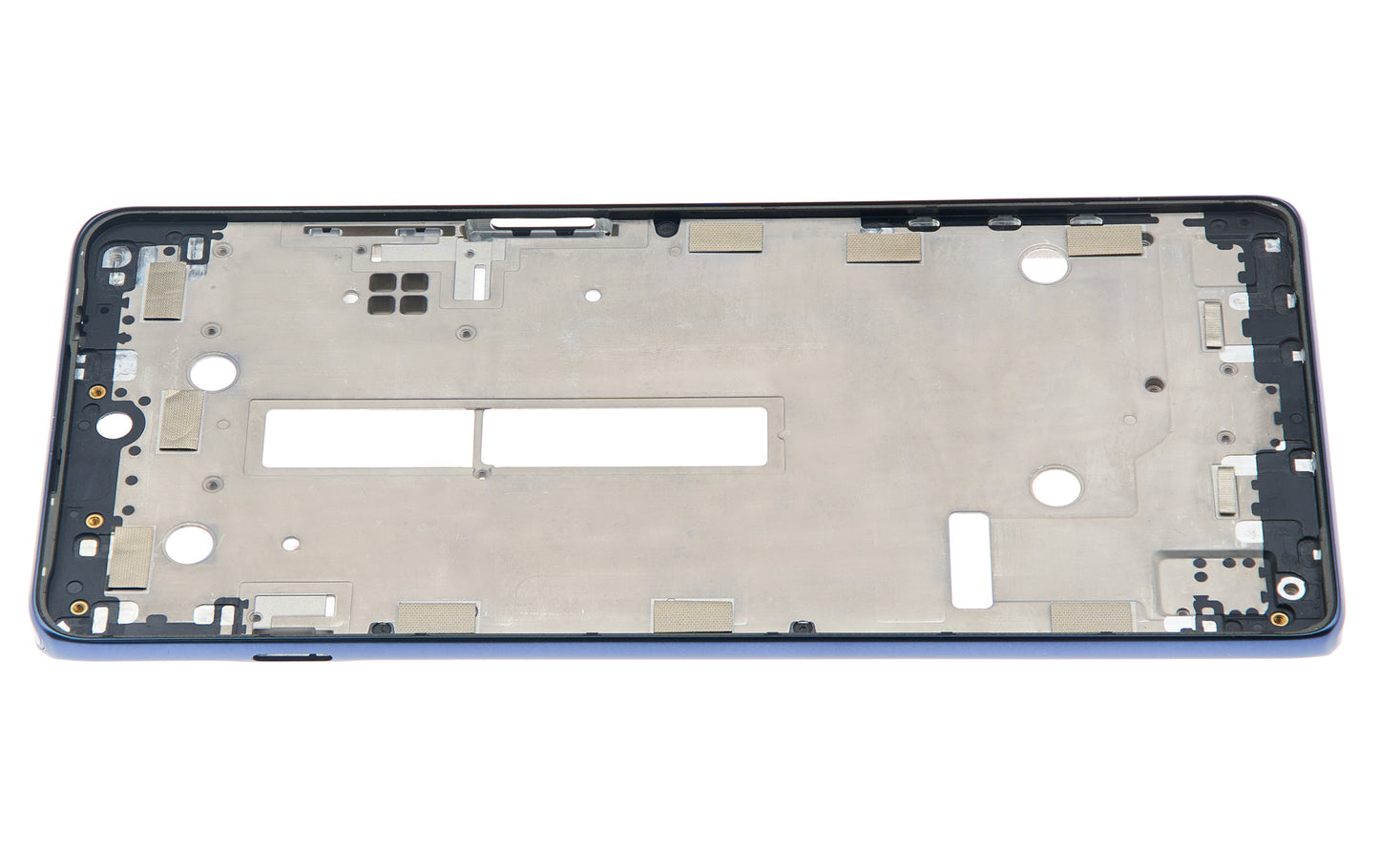 Mid-Frame Housing For Moto G200 5G (XT2175 / 2022) (Phantom Black) replacement part SKU 107082125121 image 4