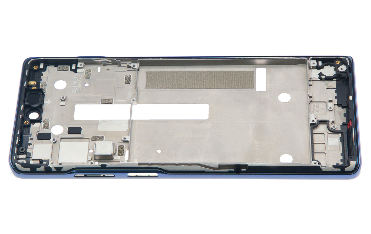 Mid-Frame Housing For Moto G200 5G (XT2175 / 2022) (Phantom Black) replacement part SKU 107082125121 image 5