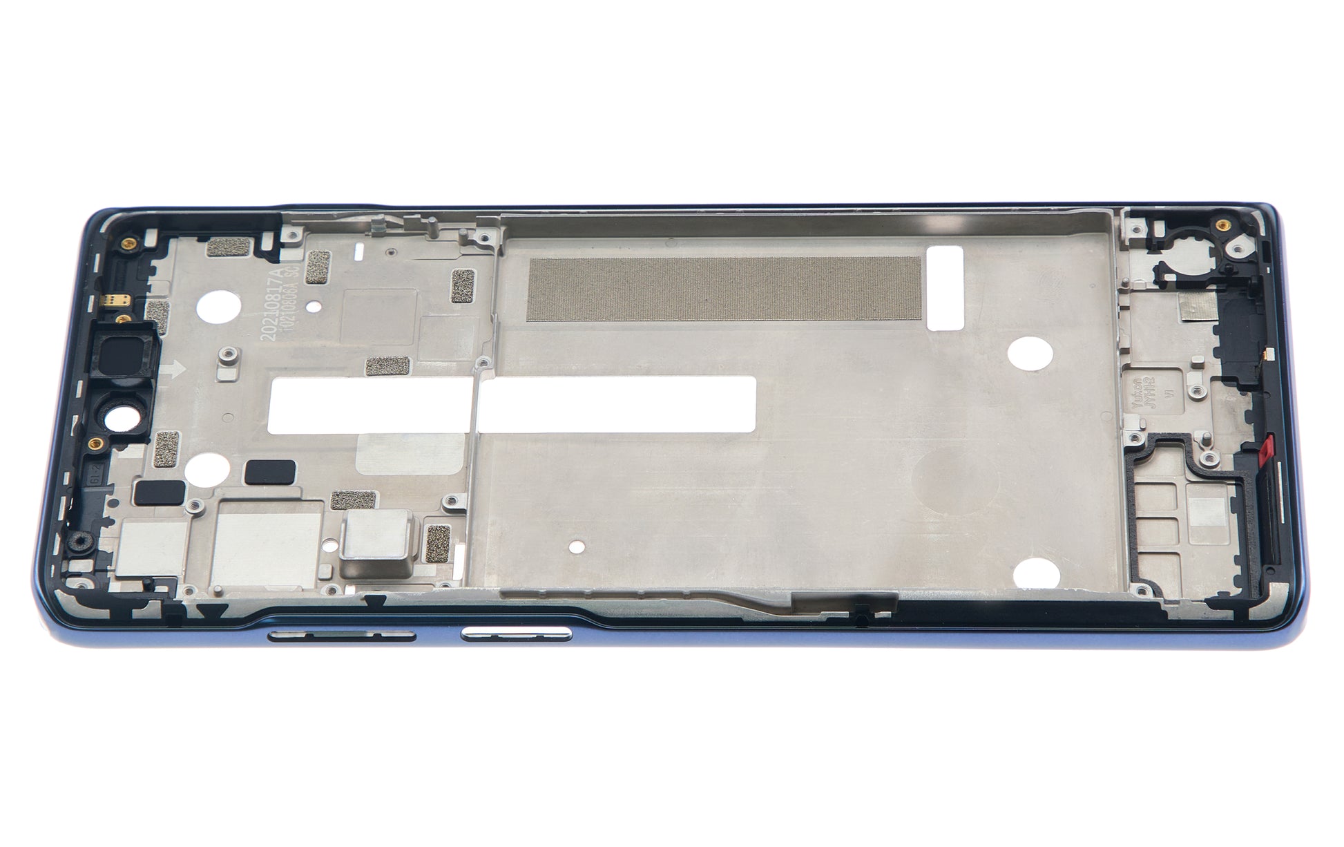 Mid-Frame Housing For Moto G200 5G (XT2175 / 2022) (Phantom Black) replacement part SKU 107082125121 image 5