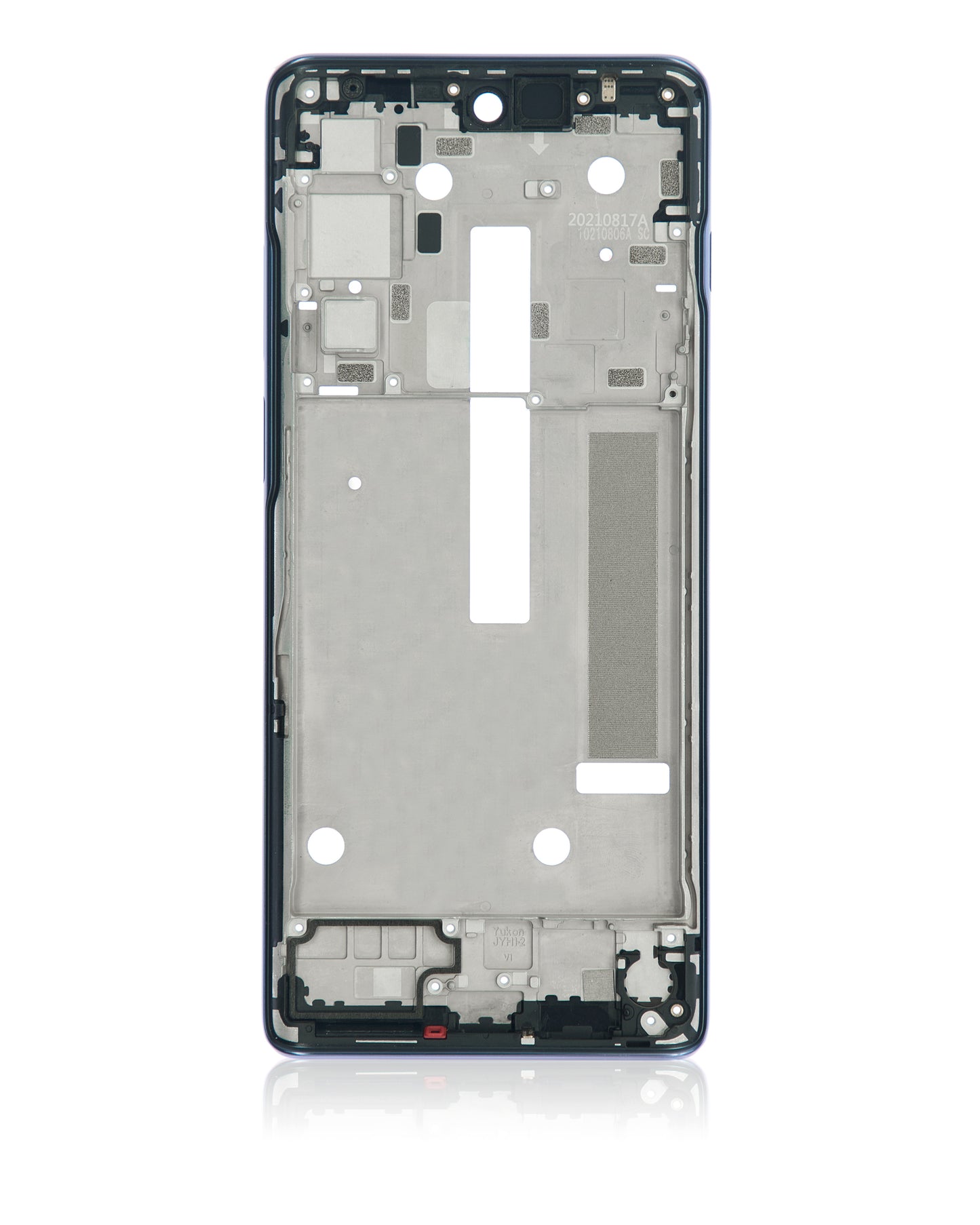 Mid-Frame Housing For Moto G200 5G (XT2175 / 2022) (Phantom Black) replacement part SKU 107082125121 image 8