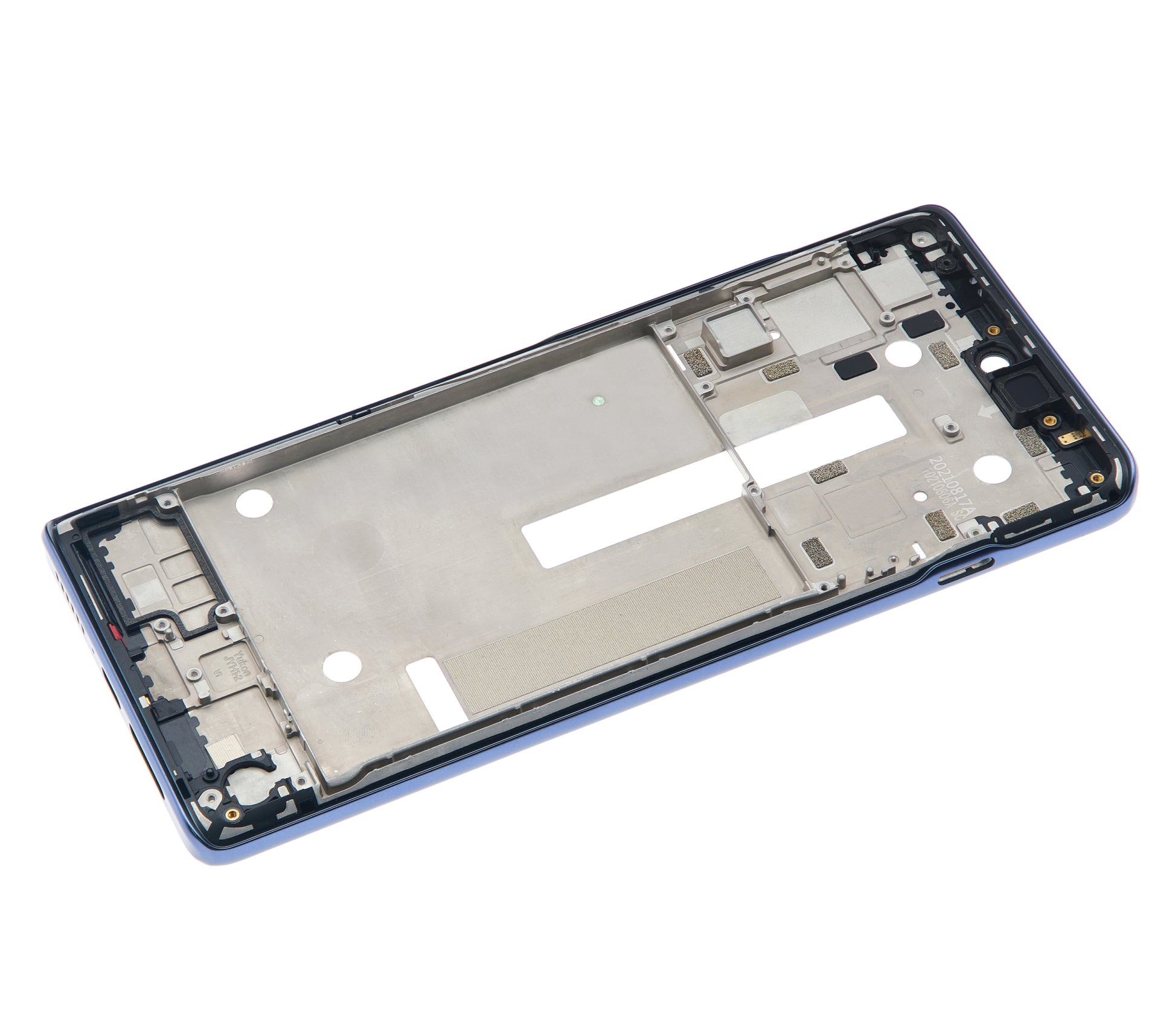 Mid-Frame Housing For Moto G200 5G (XT2175 / 2022) (Phantom Black) replacement part SKU 107082125121 image 2