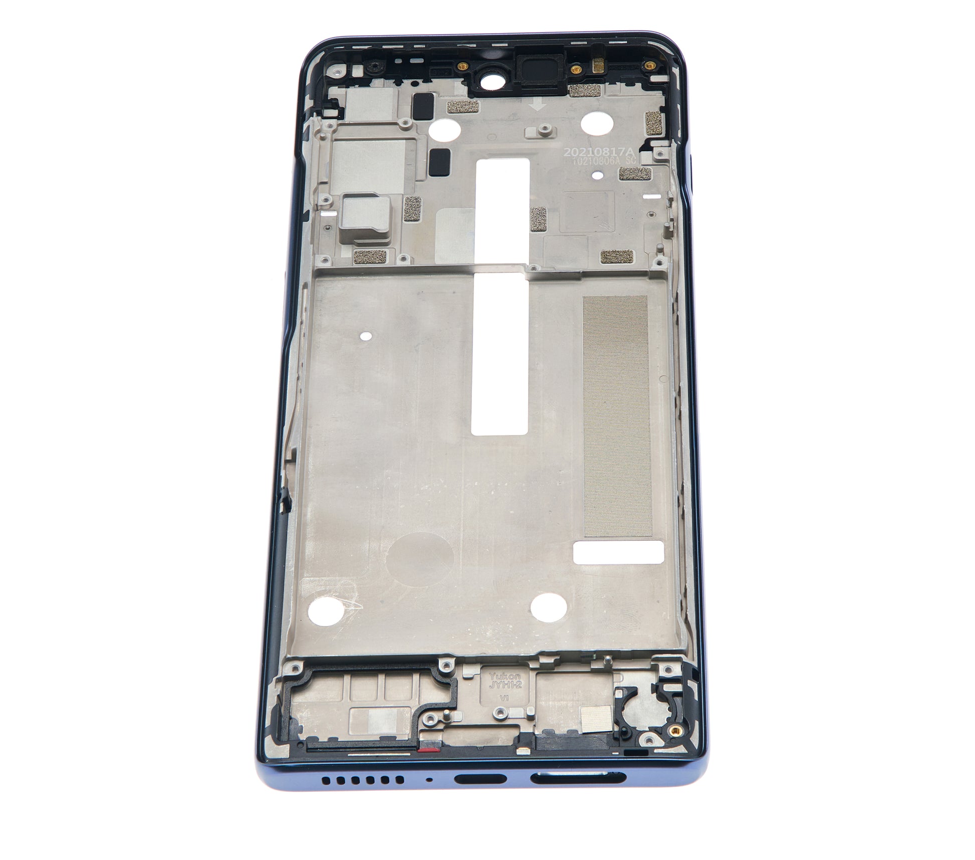Mid-Frame Housing For Moto G200 5G (XT2175 / 2022) (Phantom Black) replacement part SKU 107082125121 image 3