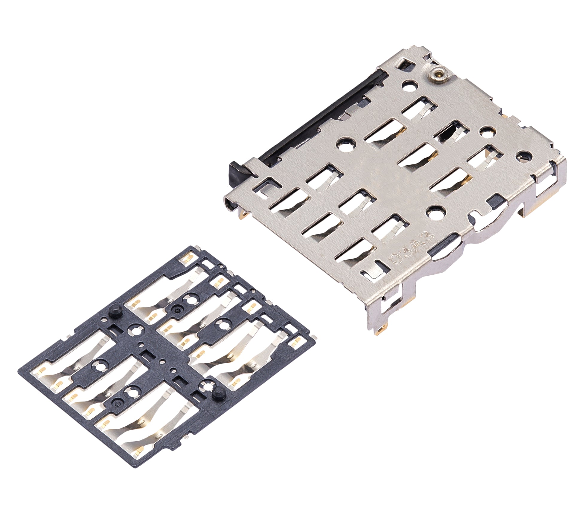 Sim Card Reader For Motorola Moto G200 5G (XT2175 / 2022) (2 Piece Set) replacement part SKU 107082125122 image 5