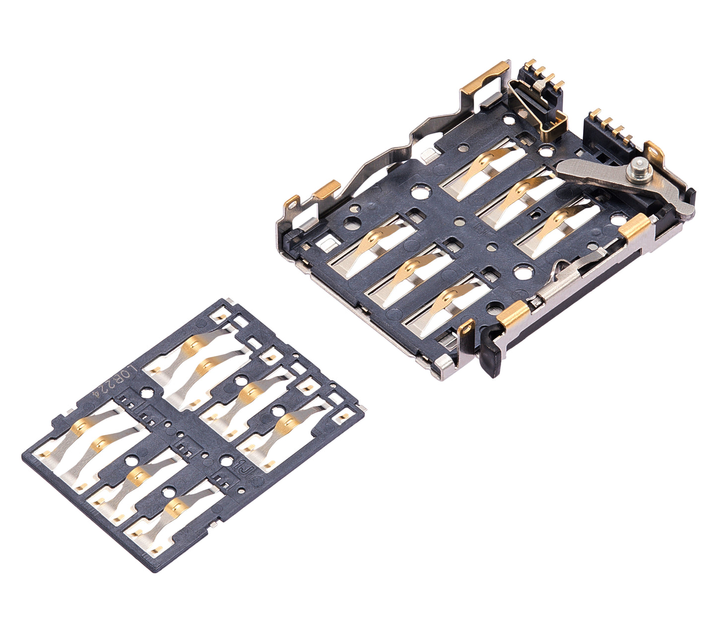 Sim Card Reader For Motorola Moto G200 5G (XT2175 / 2022) (2 Piece Set) replacement part SKU 107082125122 image 4