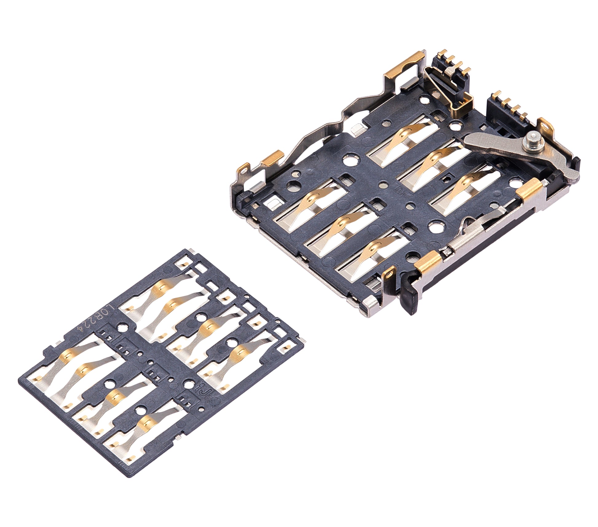 Sim Card Reader For Motorola Moto G200 5G (XT2175 / 2022) (2 Piece Set) replacement part SKU 107082125122 image 4