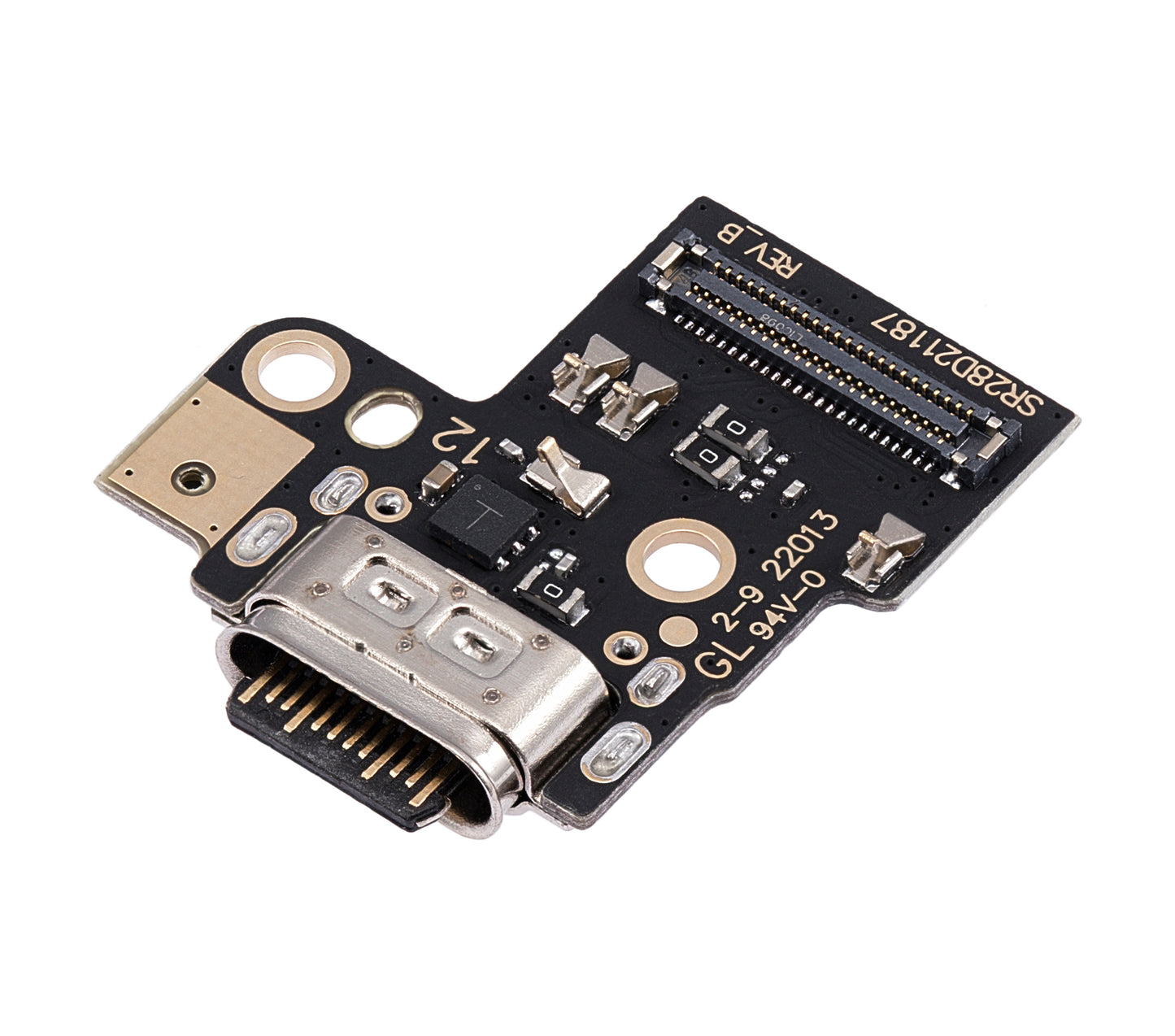Charging Port Board For Motorola Moto G200 5G (XT2175 / 2022) replacement part SKU 107082125126 image 5
