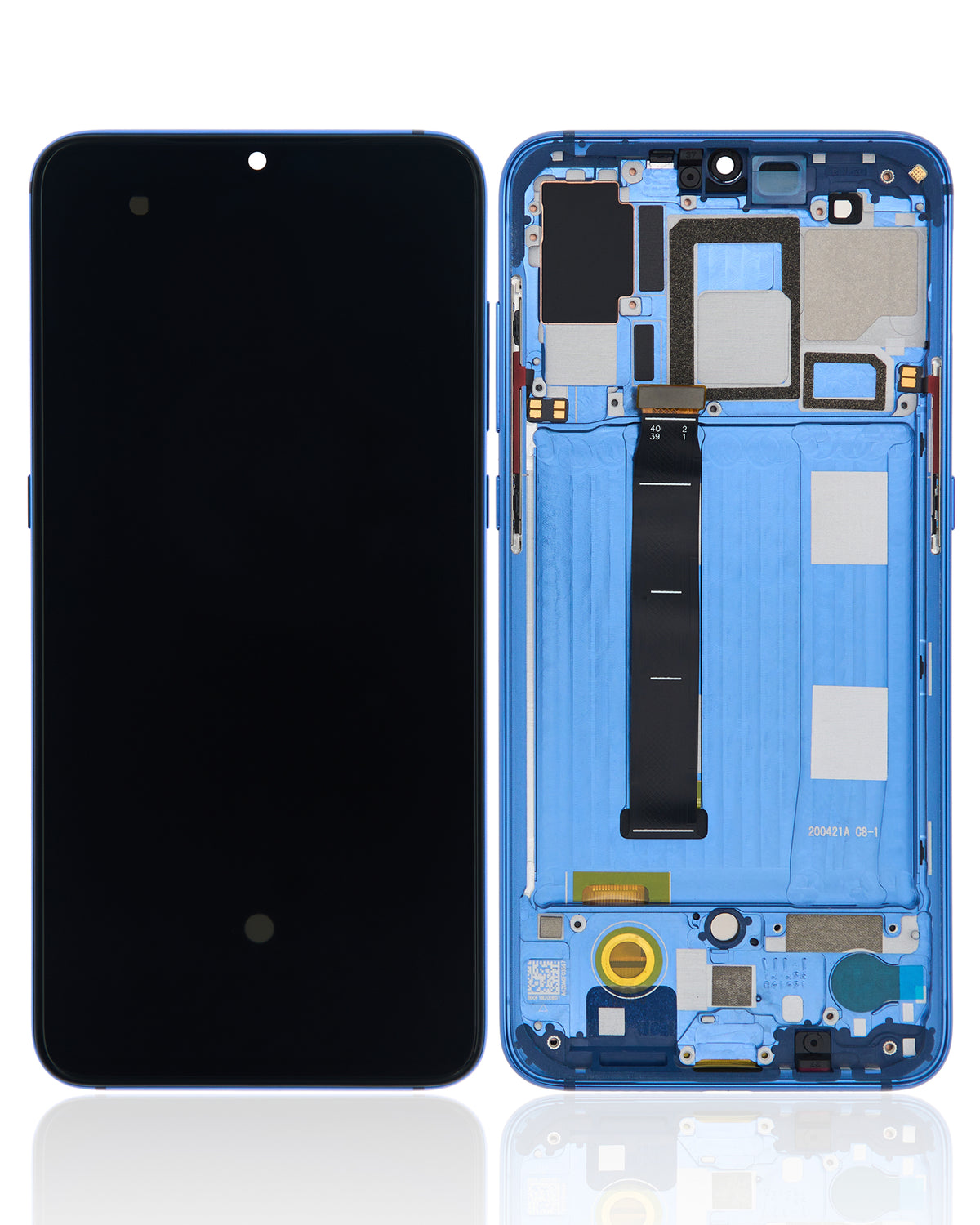 OLED Assembly With Frame For Xiaomi Mi 9 (Refurbished) (Ocean Blue) - device repair spare component image SKU 107082126307 - image 6