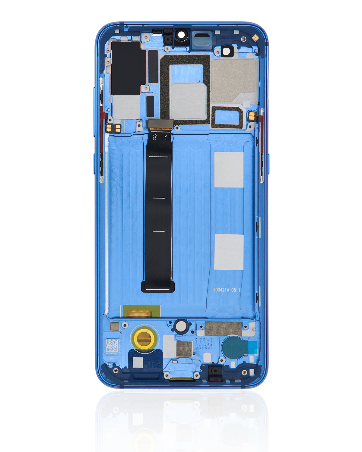 OLED Assembly With Frame For Xiaomi Mi 9 (Refurbished) (Ocean Blue) - repair part close detail image SKU 107082126307 - image 8