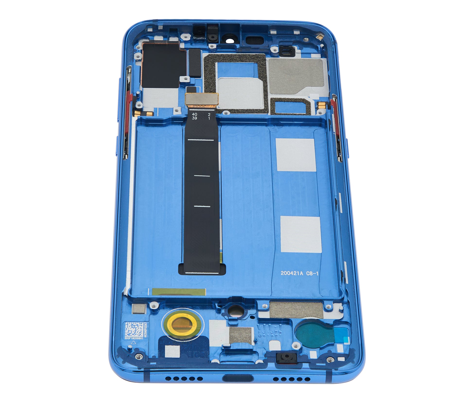 OLED Assembly With Frame For Xiaomi Mi 9 (Refurbished) (Ocean Blue) - compatible device spare part image SKU 107082126307 - image 3