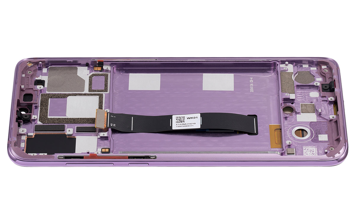 OLED Assembly With Frame For Xiaomi Mi 9 (Refurbished) (Lavender Violet) - mobile repair replacement component SKU 107082126308 - image 4