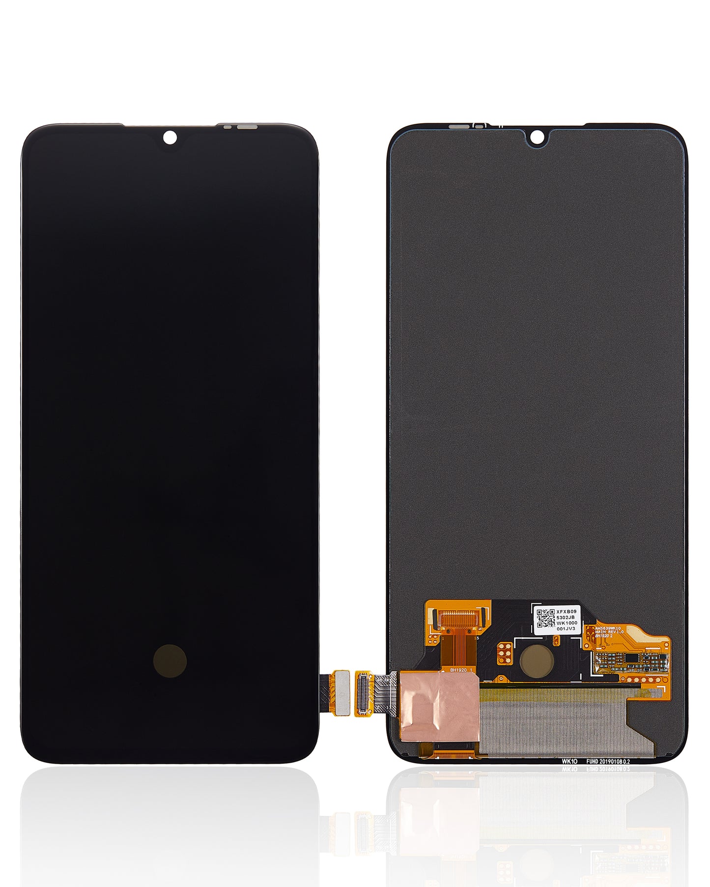 OLED Assembly Without Frame For Xiaomi Mi 9 Lite / CC9 (Refurbished) (All Colors) - device repair spare component image SKU 107082126506 - image 6