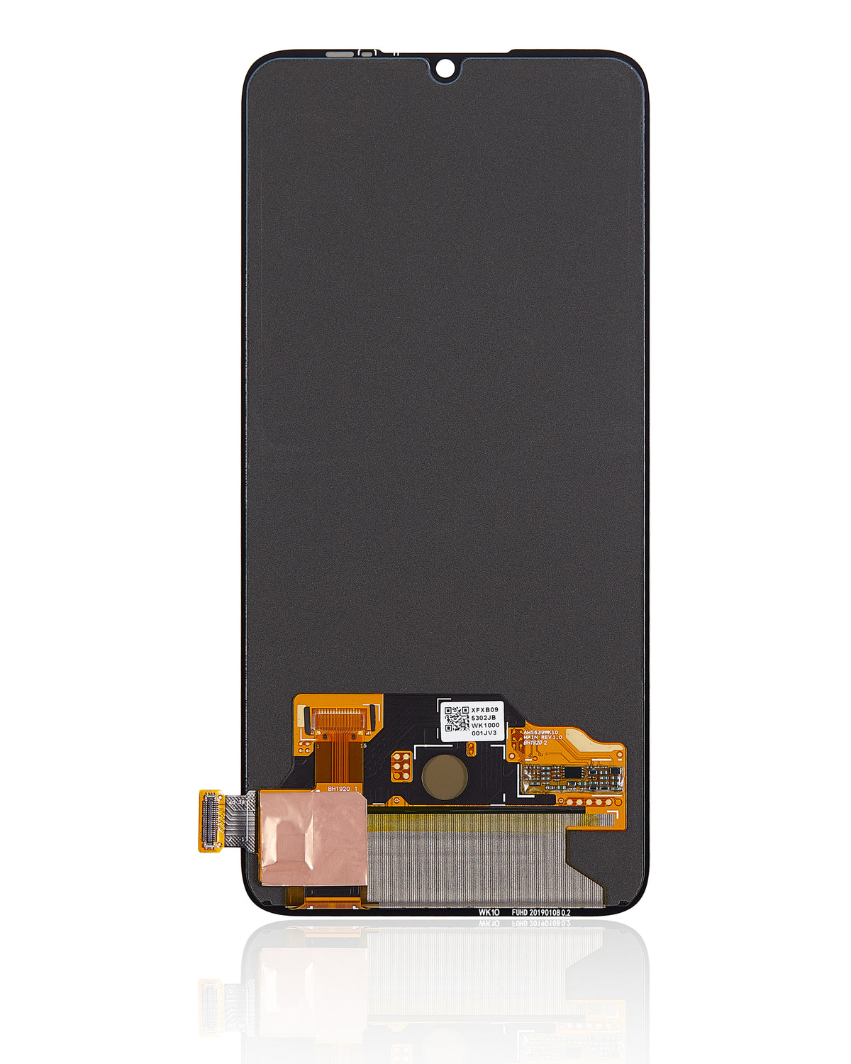 OLED Assembly Without Frame For Xiaomi Mi 9 Lite / CC9 (Refurbished) (All Colors) - repair component detail image SKU 107082126506 - image 2