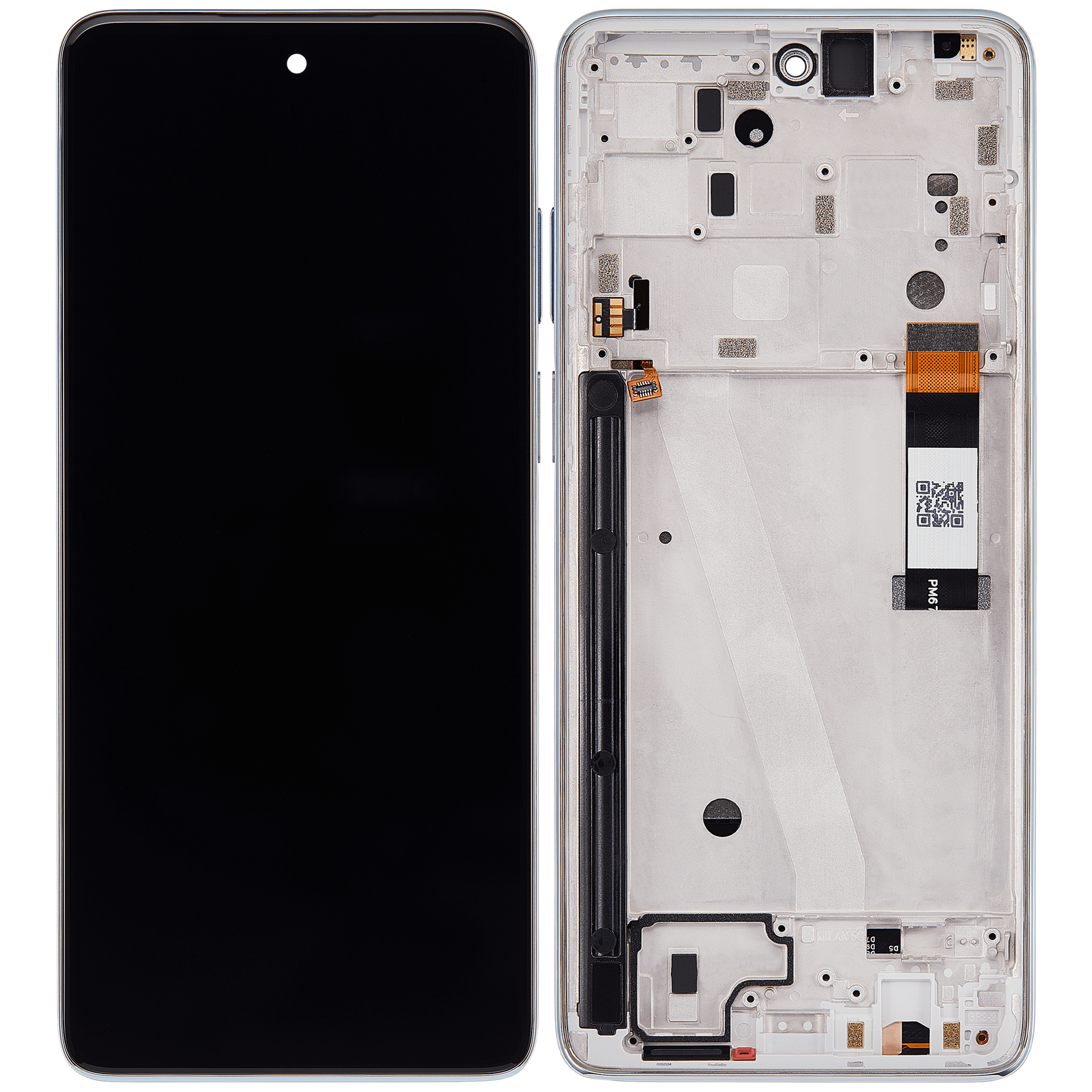 LCD Assembly With Frame For Motorola Moto G Stylus 5G (XT2215 / 2022) (Refurbished) (Seafoam Green) replacement part SKU 107082126703 image 7