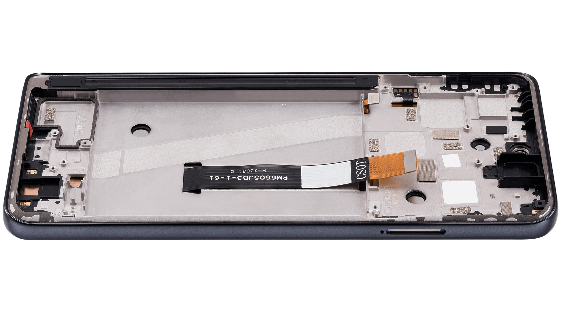 LCD Assembly With Frame For Motorola Moto G Stylus 5G (XT2315 / 2023) (Refurbished) (Cosmic Black) replacement part SKU 107082126707 image 6