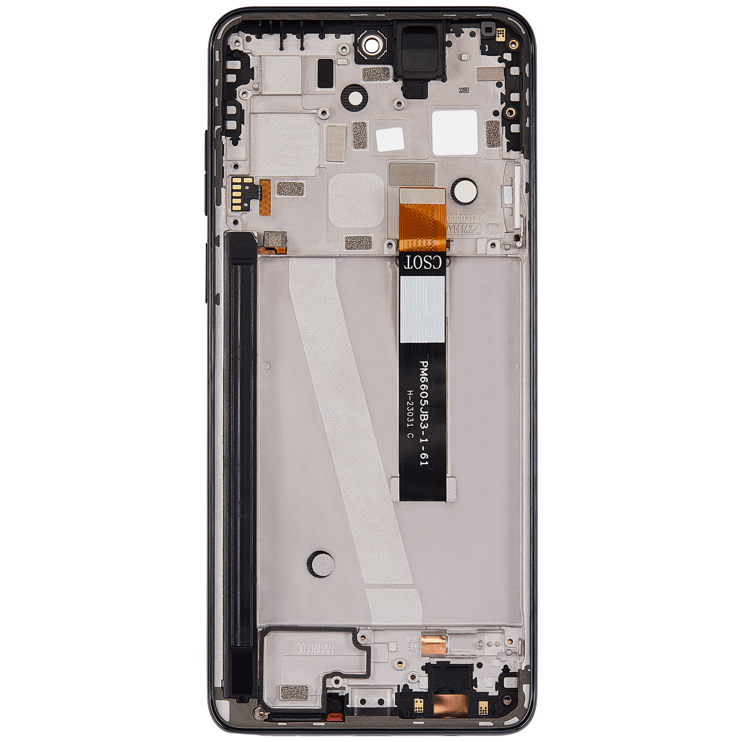 LCD Assembly With Frame For Motorola Moto G Stylus 5G (XT2315 / 2023) (Refurbished) (Cosmic Black) replacement part SKU 107082126707 image 9