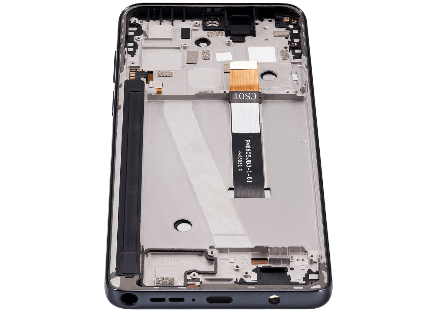 LCD Assembly With Frame For Motorola Moto G Stylus 5G (XT2315 / 2023) (Refurbished) (Cosmic Black) replacement part SKU 107082126707 image 3