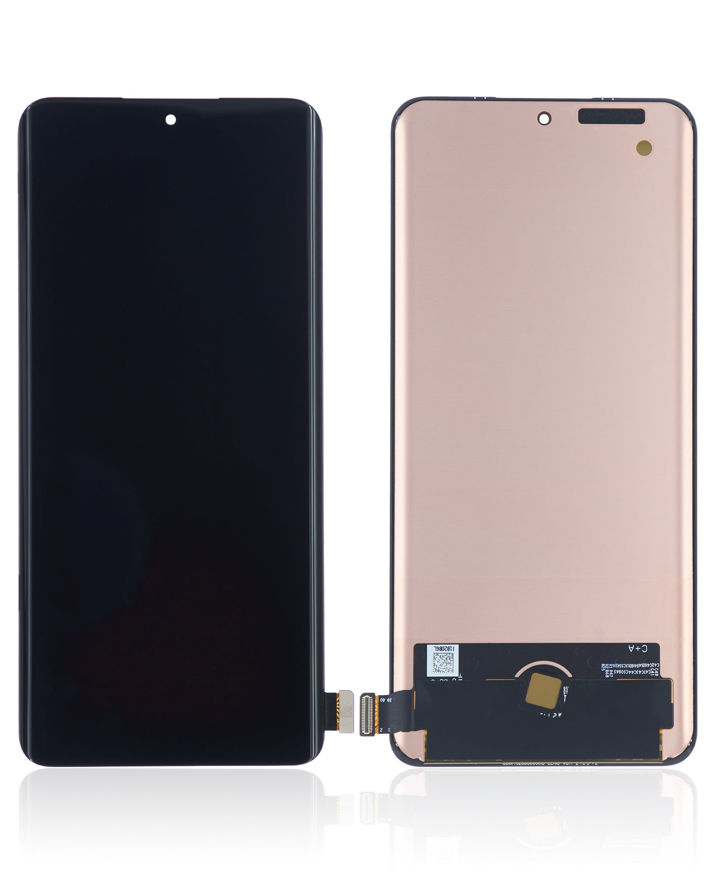OLED Assembly Without Frame For Xiaomi 12 / 12X / 12s (Refurbished) (All Colors) – phone repair part product angle – OLED Display Replacement for phone repair