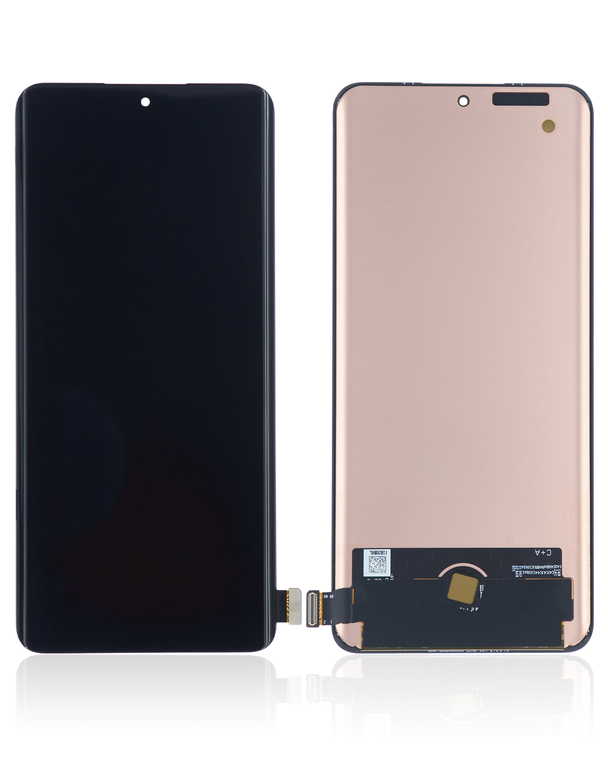 OLED Assembly Without Frame For Xiaomi 12 / 12X / 12s (Refurbished) (All Colors) – phone repair part product angle – OLED Display Replacement for phone repair