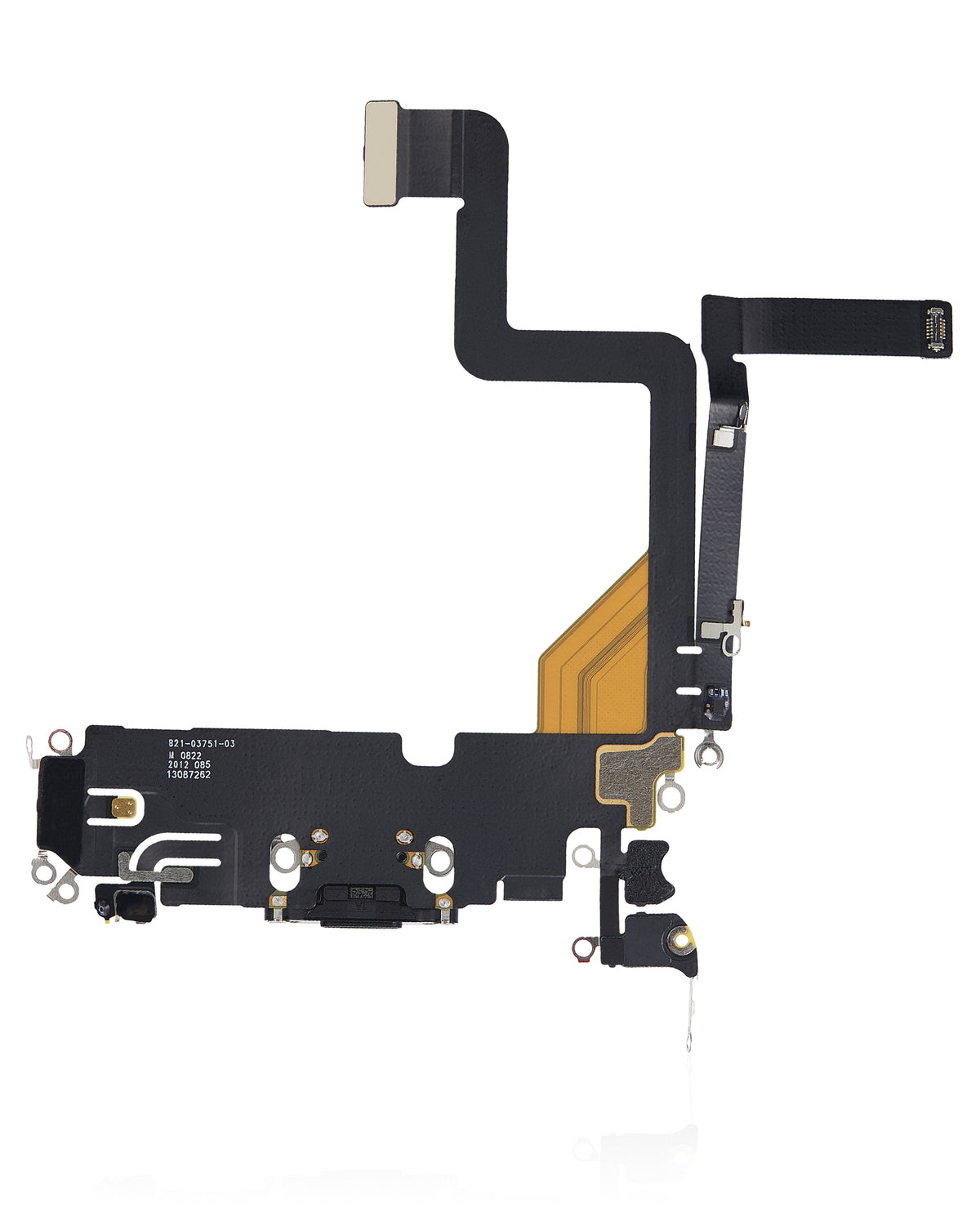 Charging Port Flex Cable For iPhone 14 Pro (Premium) (Space Black)