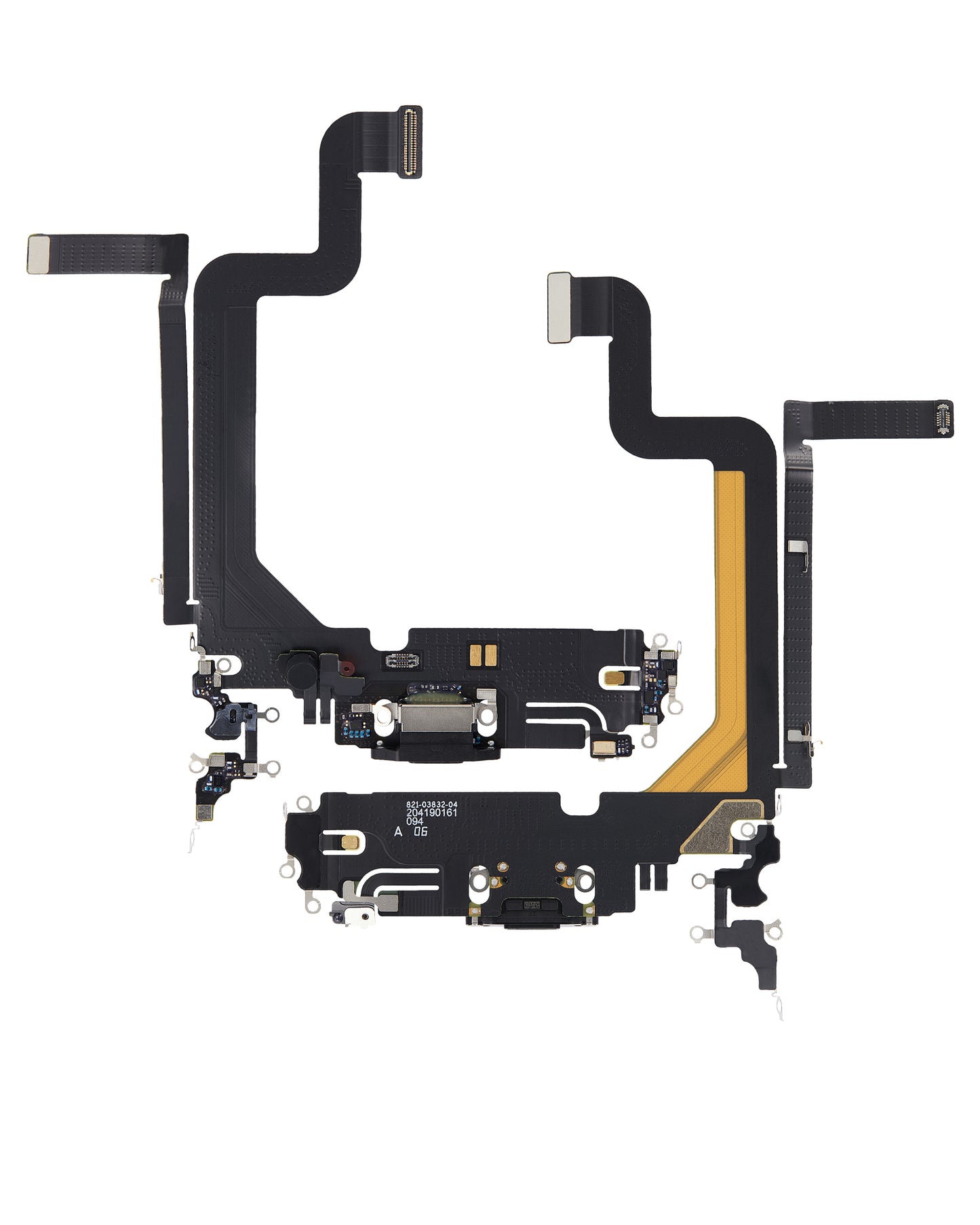 Charging Port Flex Cable For iPhone 14 Pro Max (Premium) (Space Black)