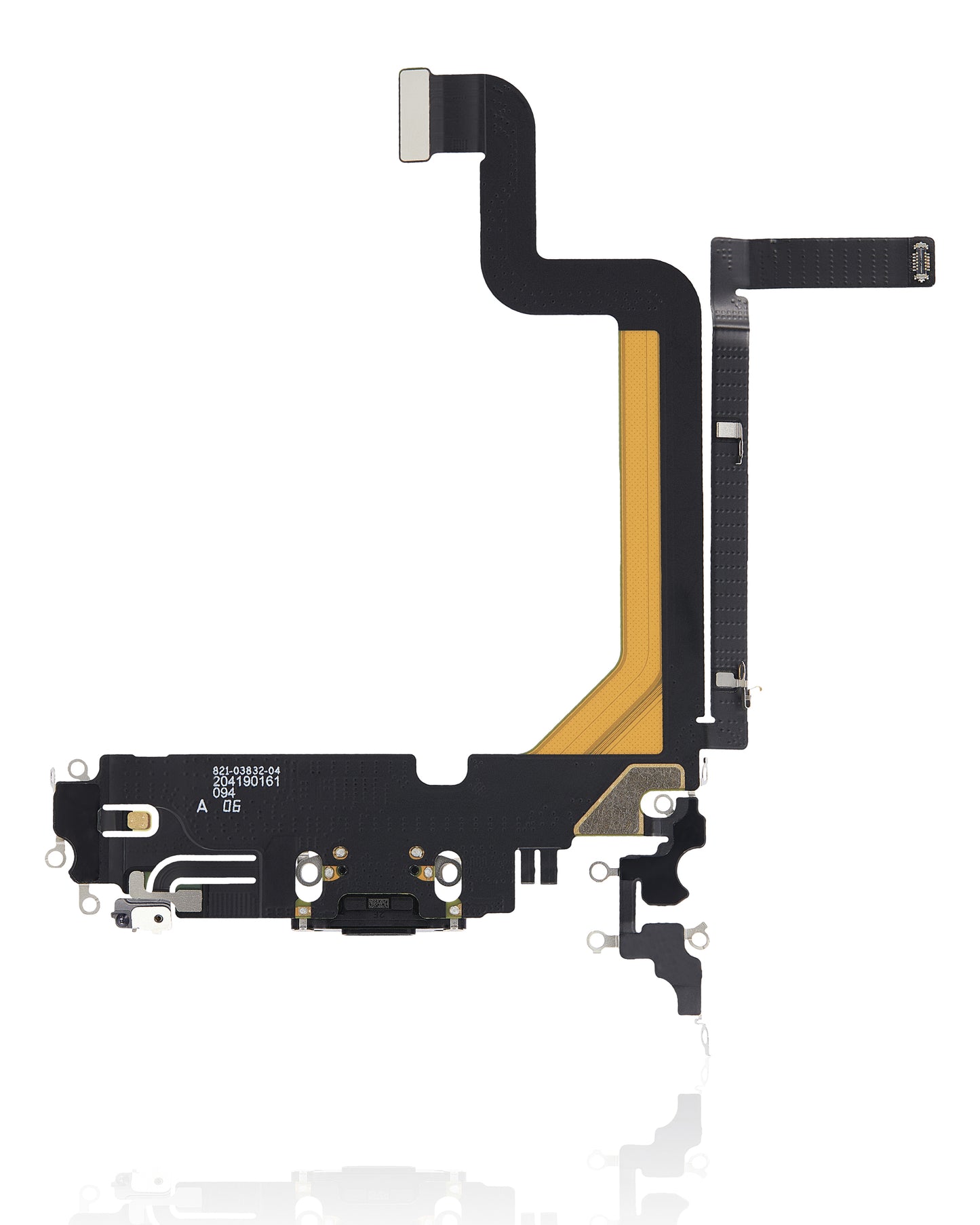 Charging Port Flex Cable For iPhone 14 Pro Max (Premium) (Space Black)