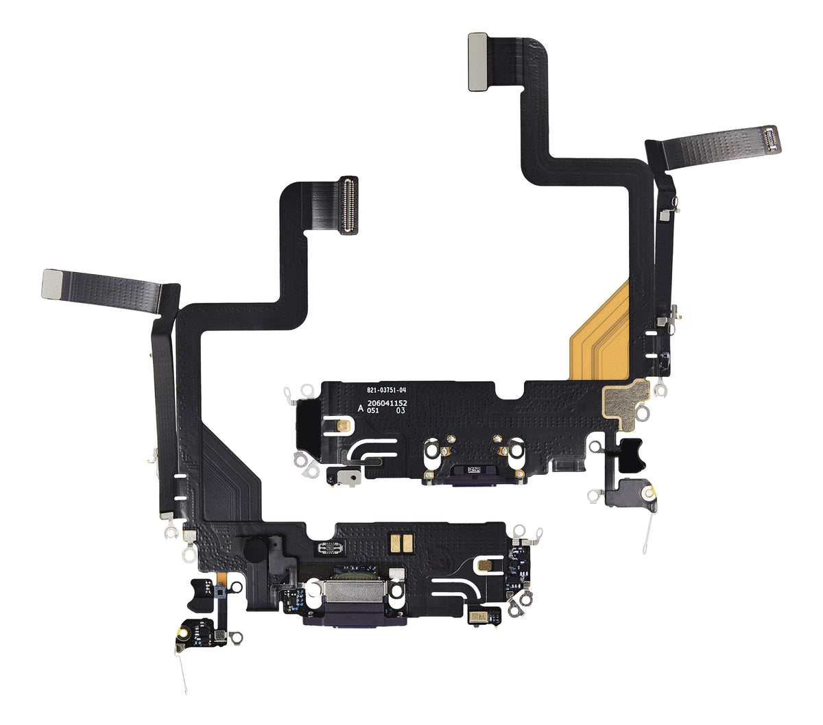 Charging Port Flex Cable For iPhone 14 Pro (Premium) (Deep Purple)