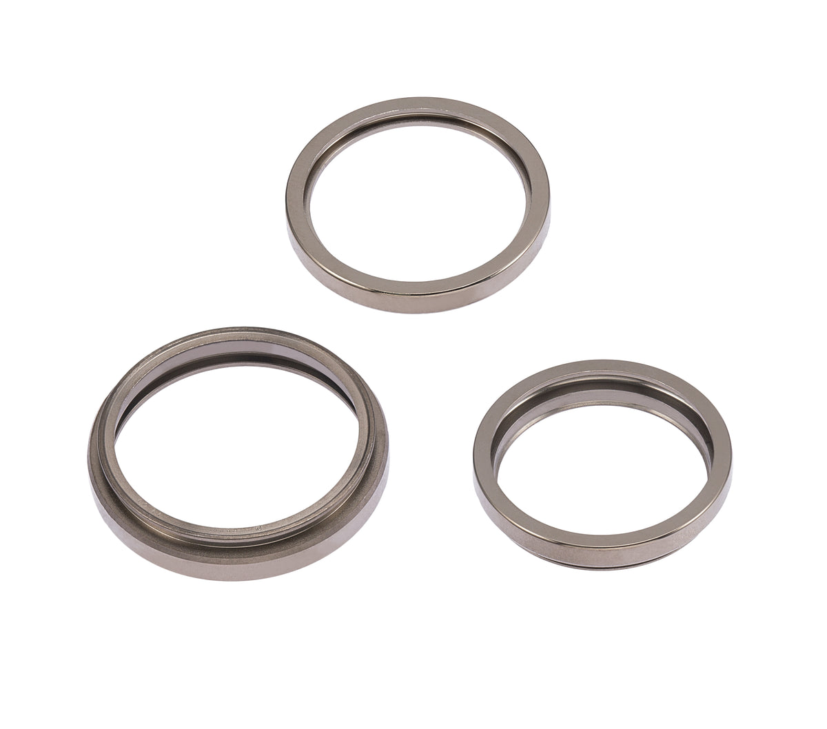 Back Camera Bezel Ring Only For iPhone 14 Pro / 14 Pro Max (Gold) (3 Piece Set)
