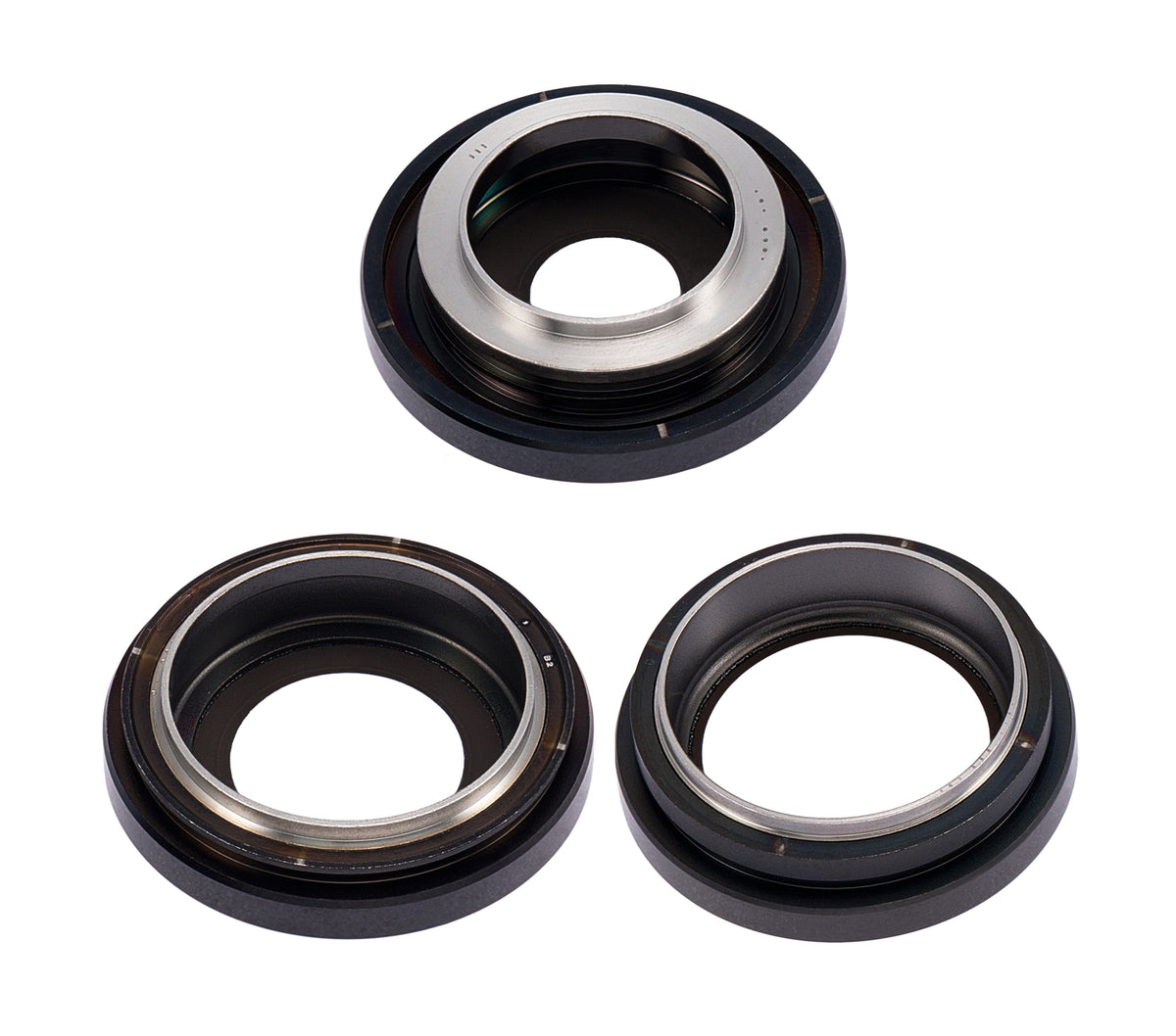 Back Camera Lens With Bracket & Bezel For iPhone 14 Pro / 14 Pro Max (Space Black) (3 Piece Set) (Premium)