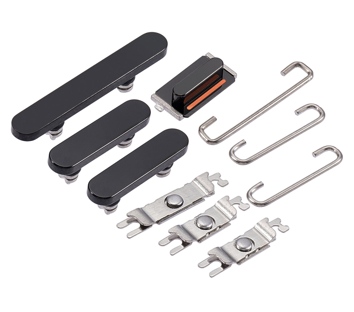 Hard Buttons (Power / Volume / Switch) For iPhone 14 Pro / 14 Pro Max (Space Black)