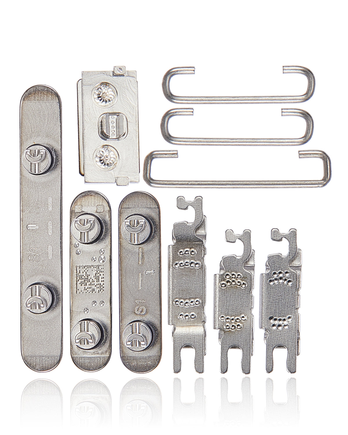 Hard Buttons (Power / Volume / Switch) For iPhone 14 Pro / 14 Pro Max (Silver)