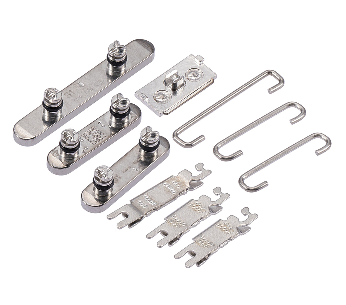 Hard Buttons (Power / Volume / Switch) For iPhone 14 Pro / 14 Pro Max (Silver)