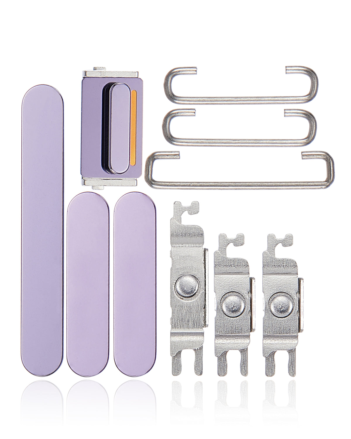 Hard Buttons (Power / Volume / Switch) For iPhone 14 Pro / 14 Pro Max (Deep Purple)