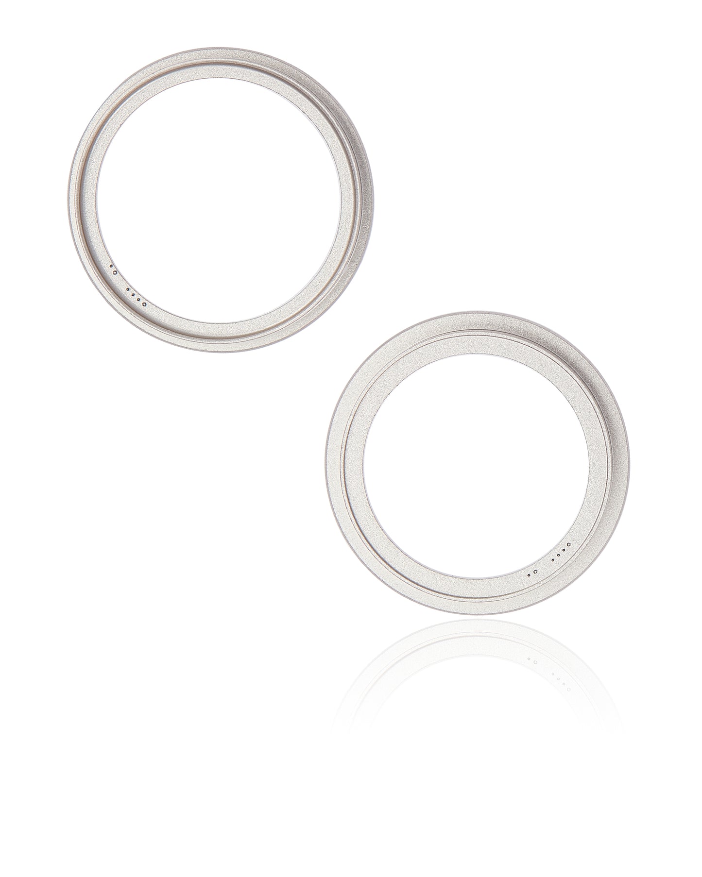 Back Camera Bezel Ring Only For iPhone 14 / 14 Plus (Starlight) (2 Piece Set)