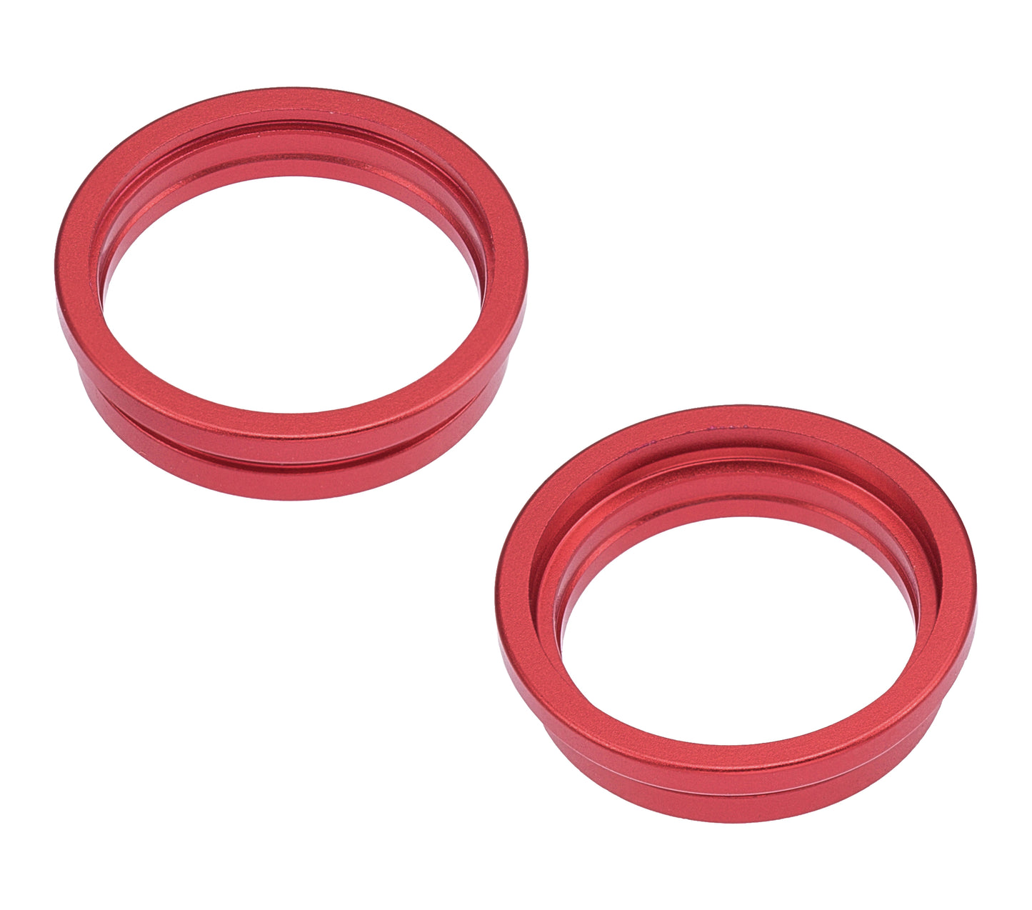 Back Camera Bezel Ring Only For iPhone 14 / 14 Plus (Red) (2 Piece Set)