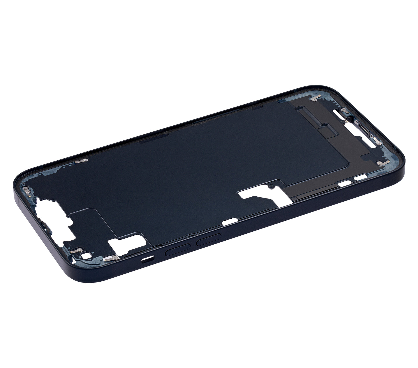 Mid-Frame Housing W/o Small Parts For iPhone 14 Plus (US Version) (OEM Pull) (Midnight)