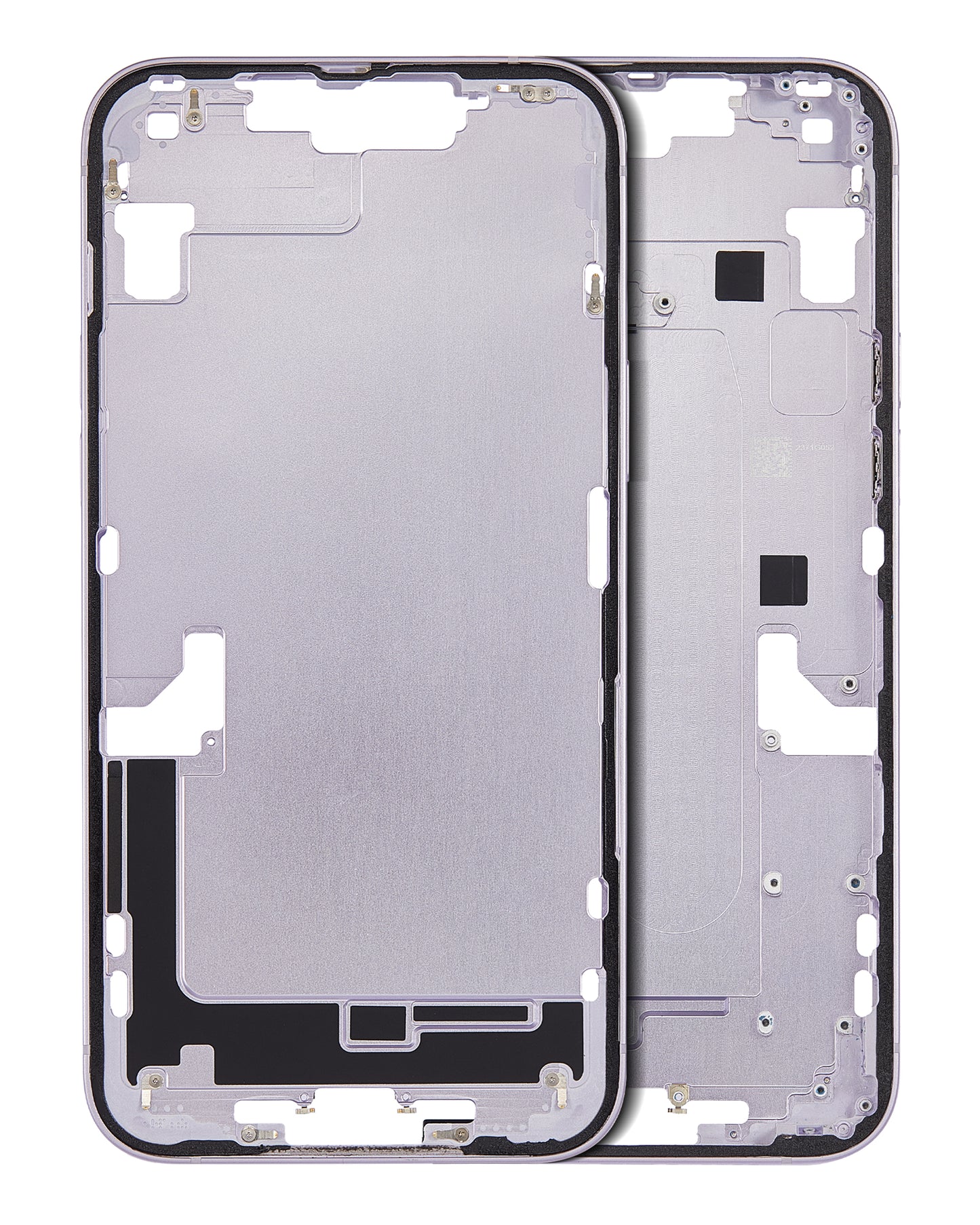Mid-Frame Housing W/o Small Parts For iPhone 14 Plus (US Version) (OEM Pull) (Purple)