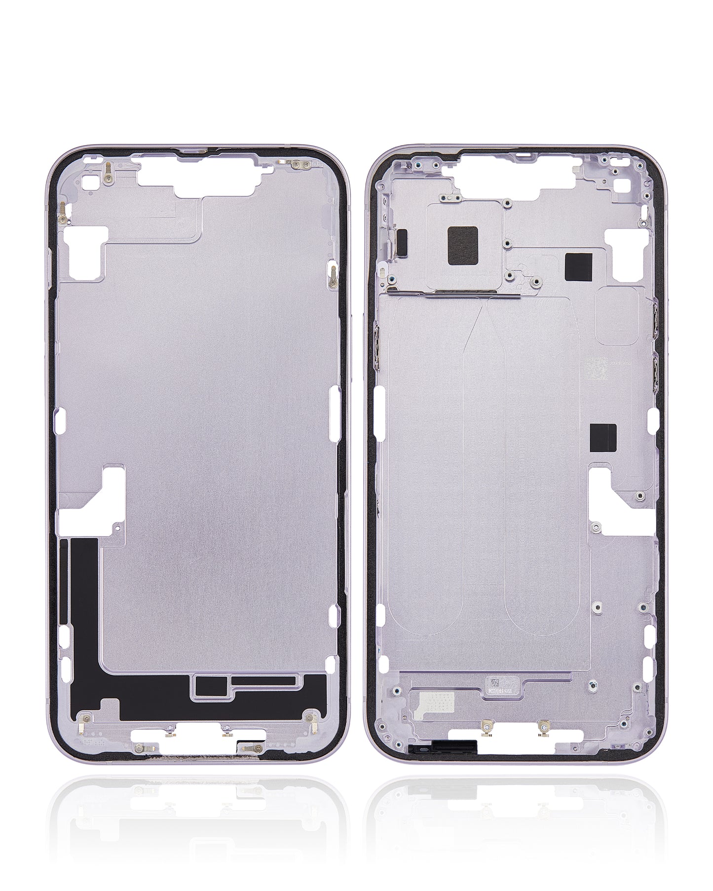 Mid-Frame Housing W/o Small Parts For iPhone 14 Plus (US Version) (OEM Pull) (Purple)